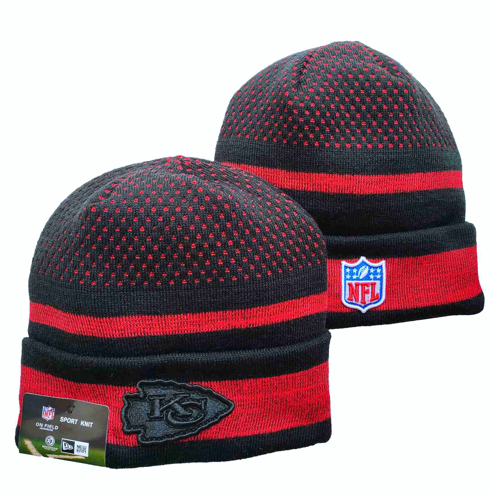 NFL Kansas City Chiefs Beanies Knit Hats-YD1012