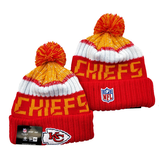 NFL Kansas City Chiefs Beanies Knit Hats-YD1020