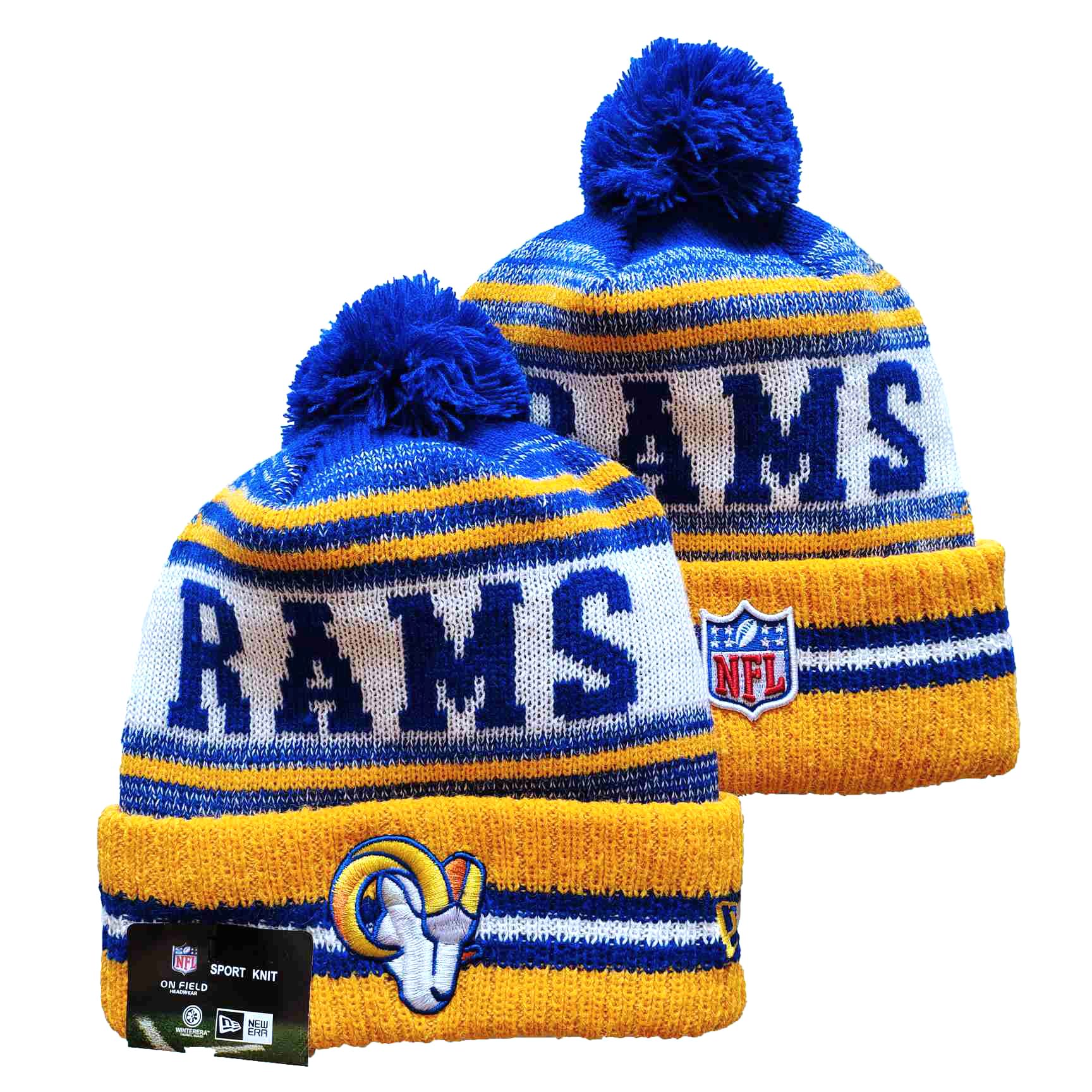 NFL Los Angeles Rams Beanies Knit Hats-YD1119