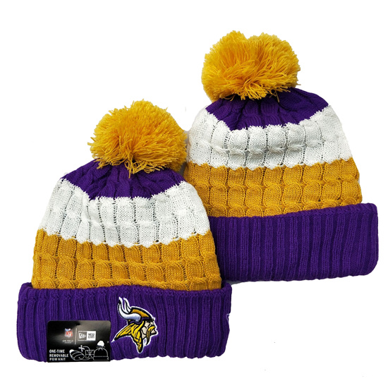 NFL Minnesota Vikings Beanies Knit Hats-YD1270