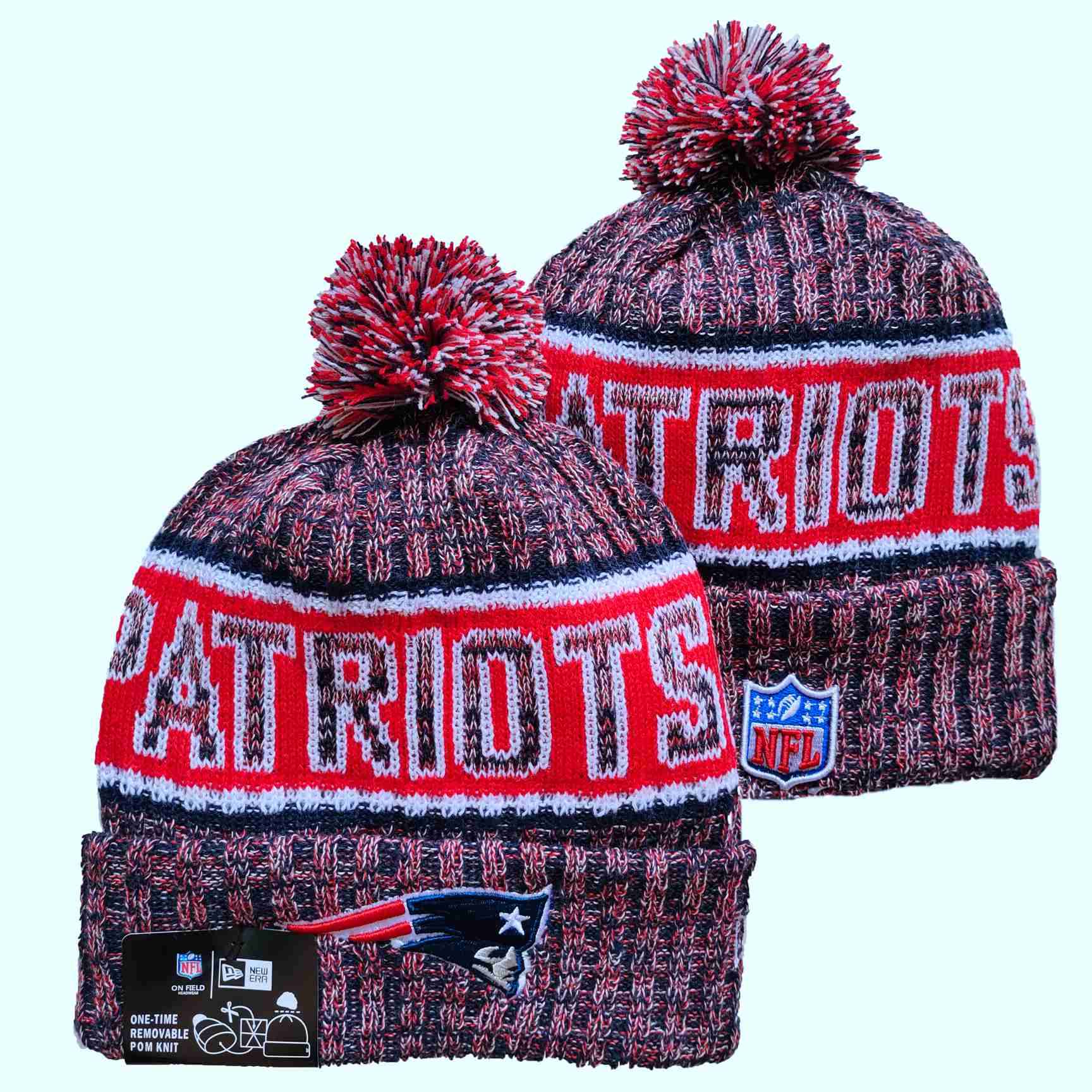 NFL New England Patriots Beanies Knit Hats-YD1258