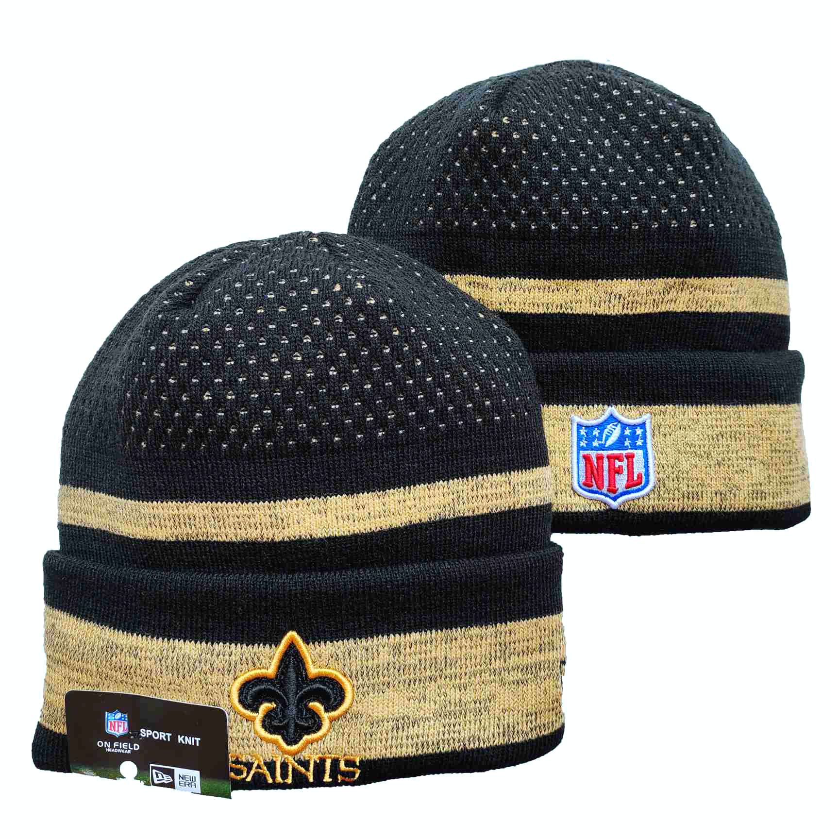 NFL New Orleans Saints Beanies Knit Hats-YD1043