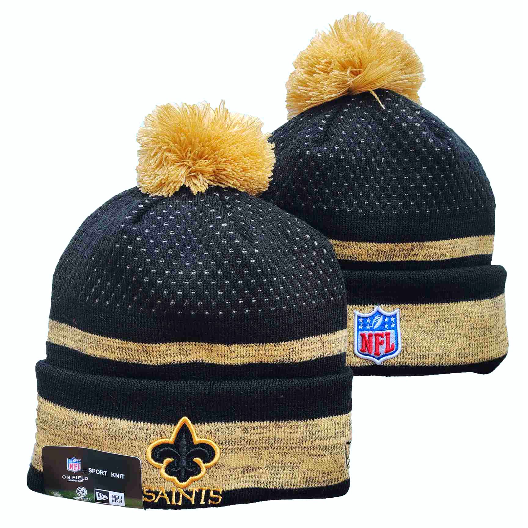NFL New Orleans Saints Beanies Knit Hats-YD1044