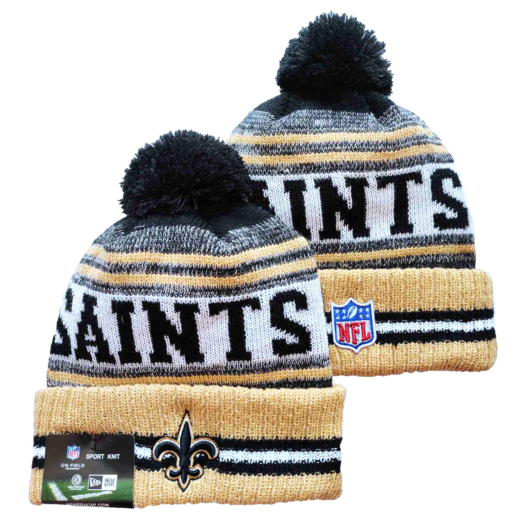 NFL New Orleans Saints Beanies Knit Hats-YD1046