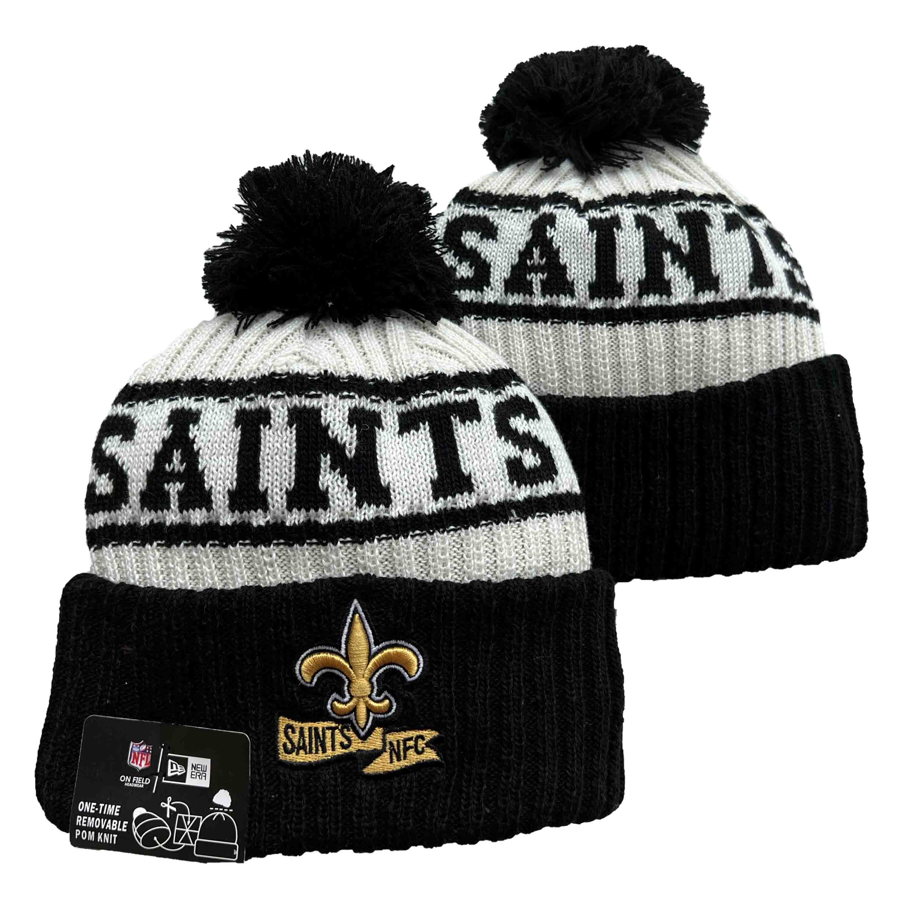 NFL New Orleans Saints Beanies Knit Hats-YD1050