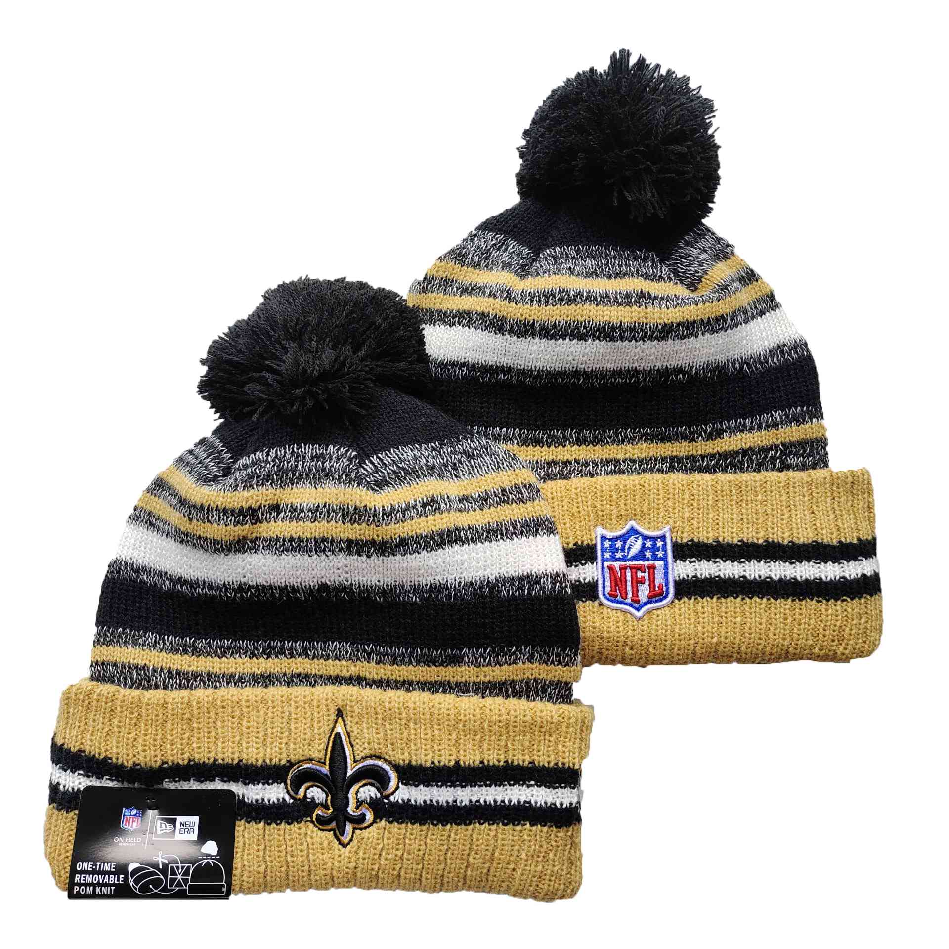 NFL New Orleans Saints Beanies Knit Hats-YD1055