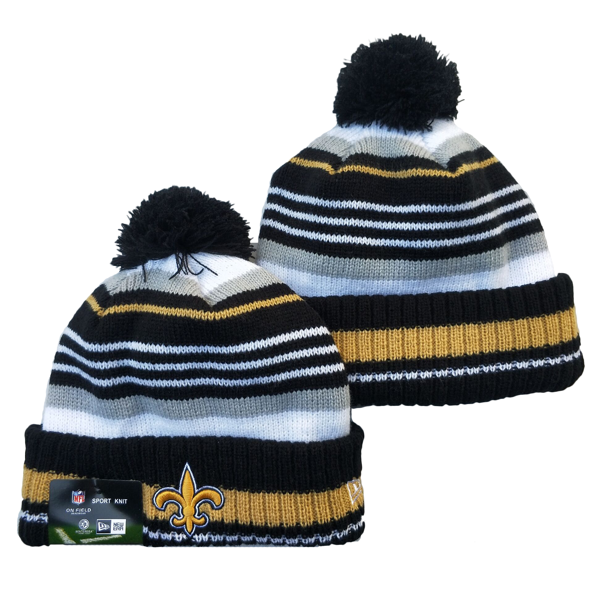 NFL New Orleans Saints Beanies Knit Hats-YD1056