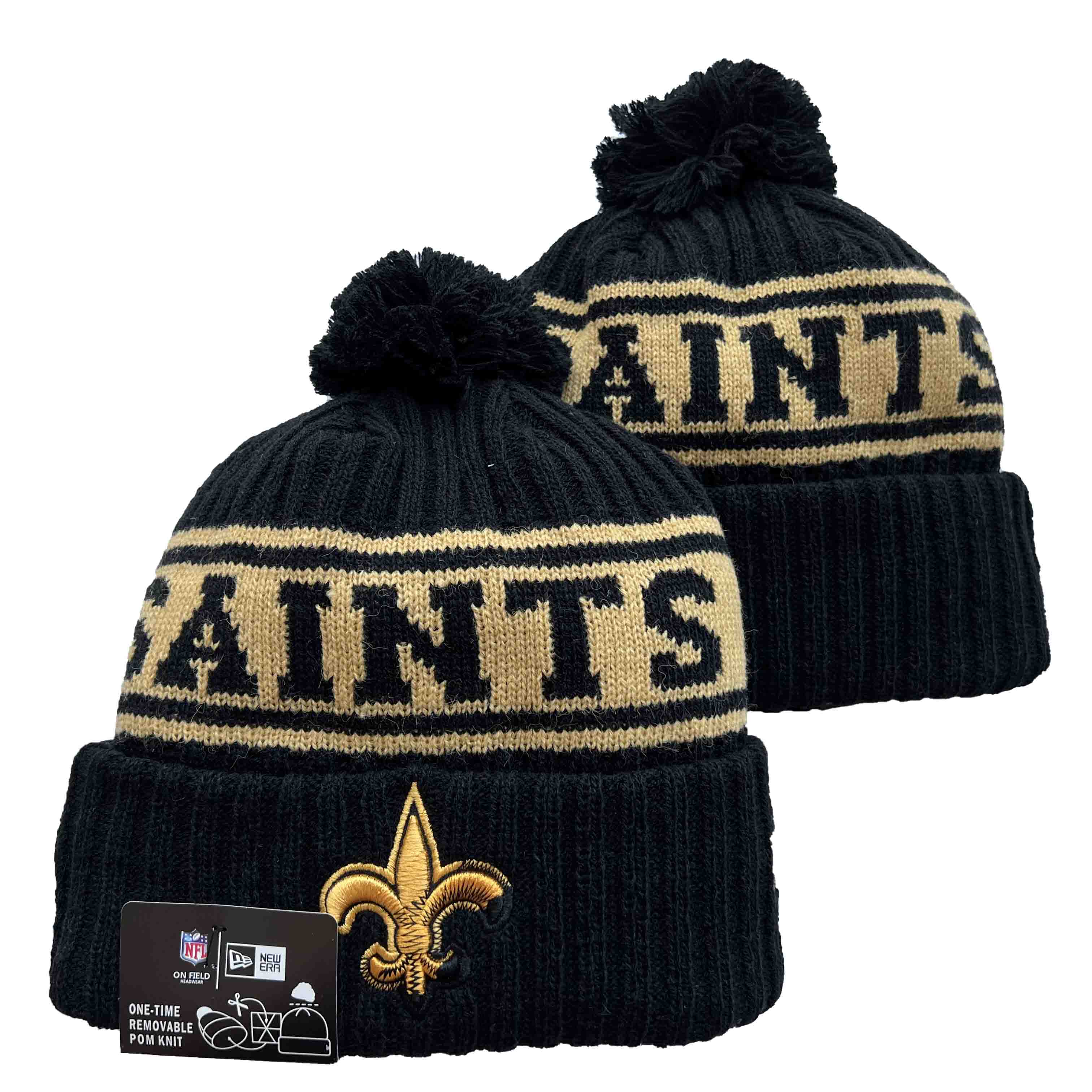 NFL New Orleans Saints Beanies Knit Hats-YD1058