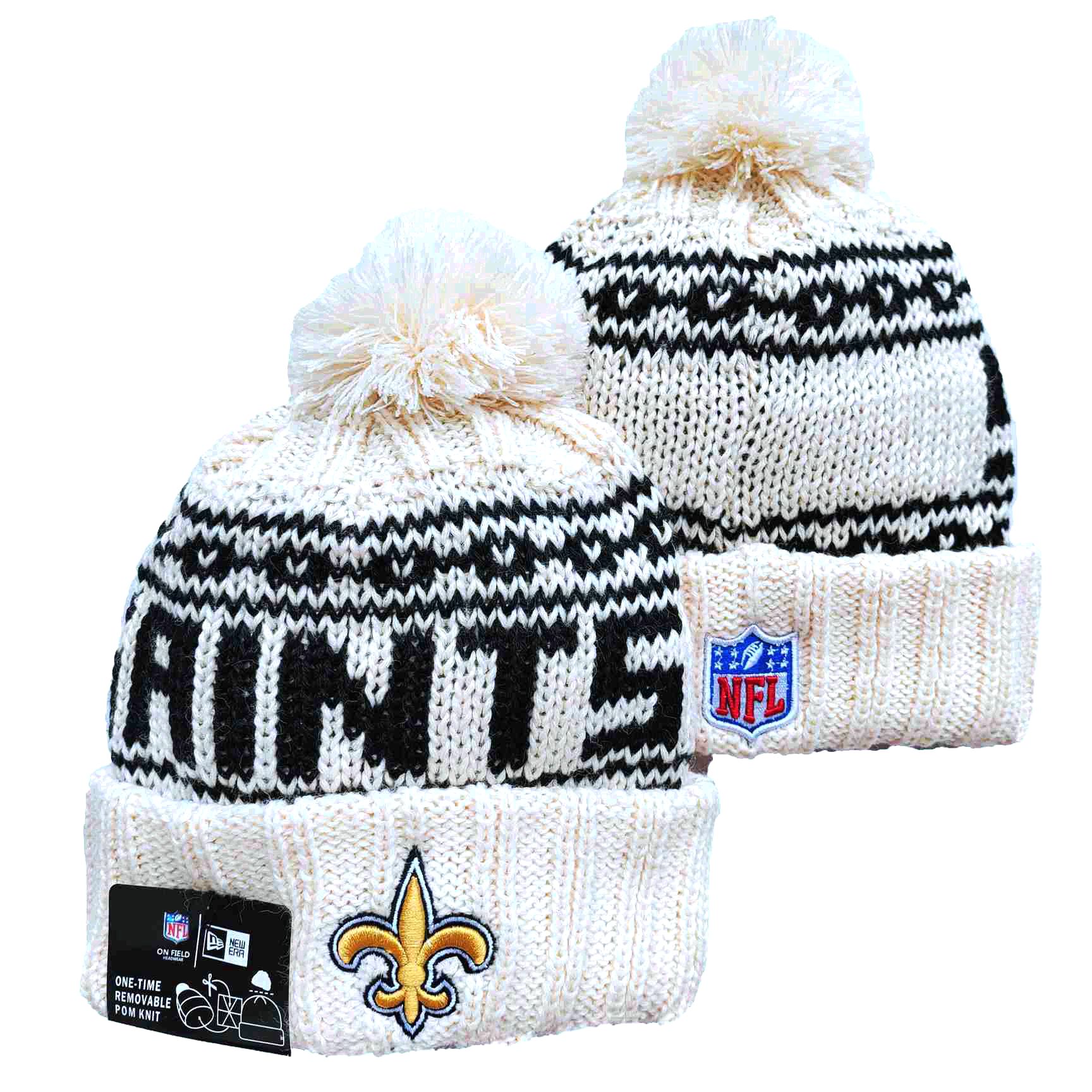 NFL New Orleans Saints Beanies Knit Hats-YD1059
