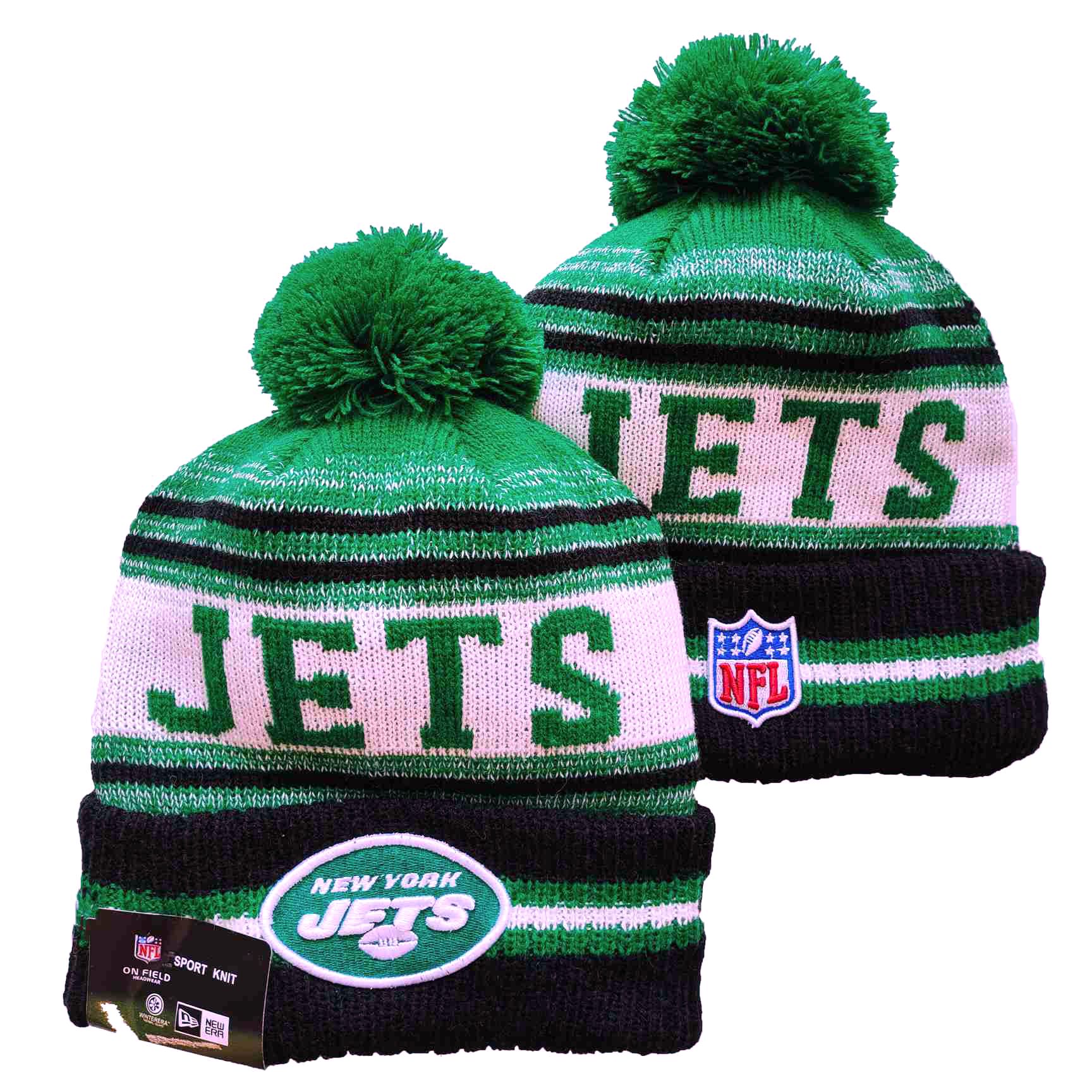 NFL New York Jets Beanies Knit Hats-YD1079