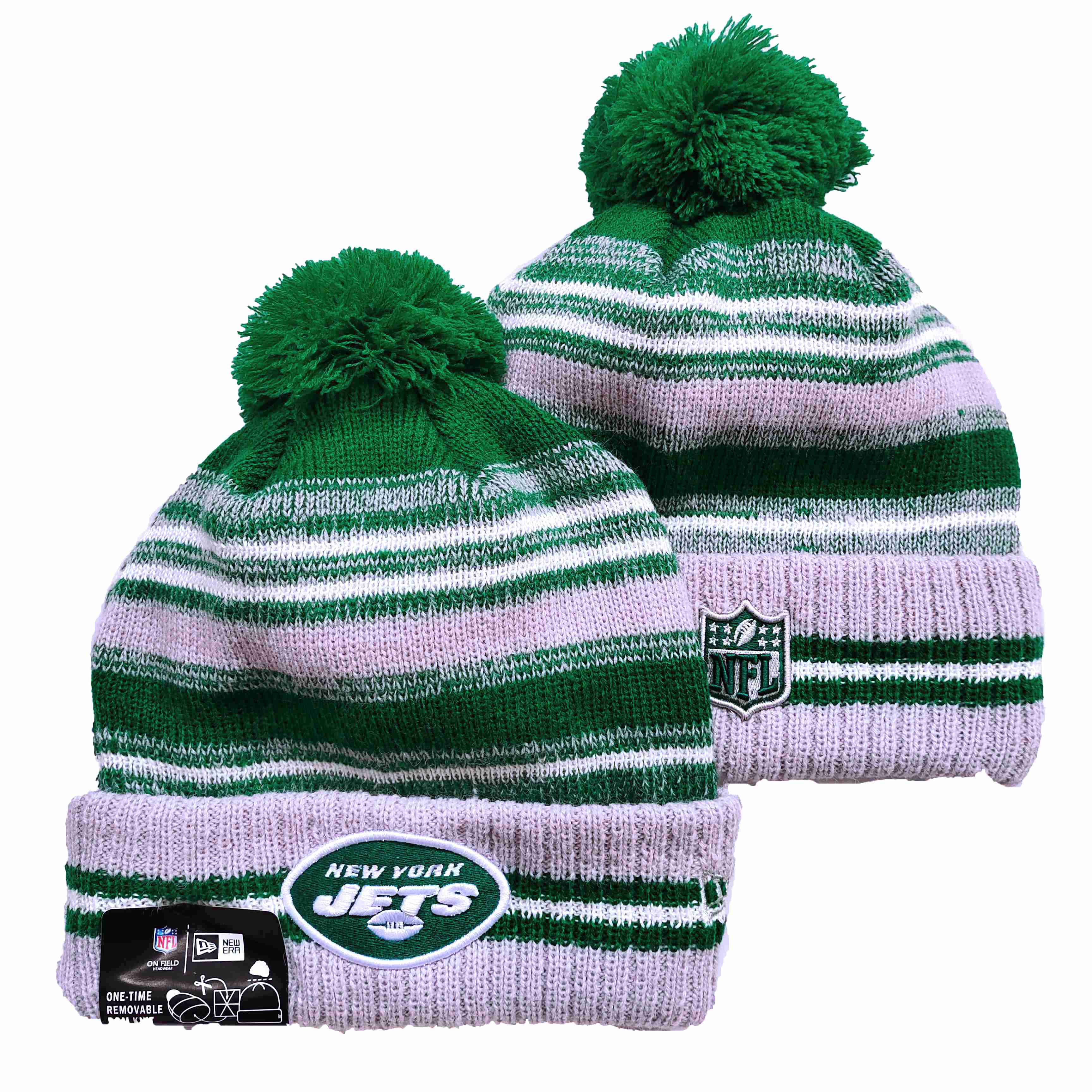 NFL New York Jets Beanies Knit Hats-YD1080