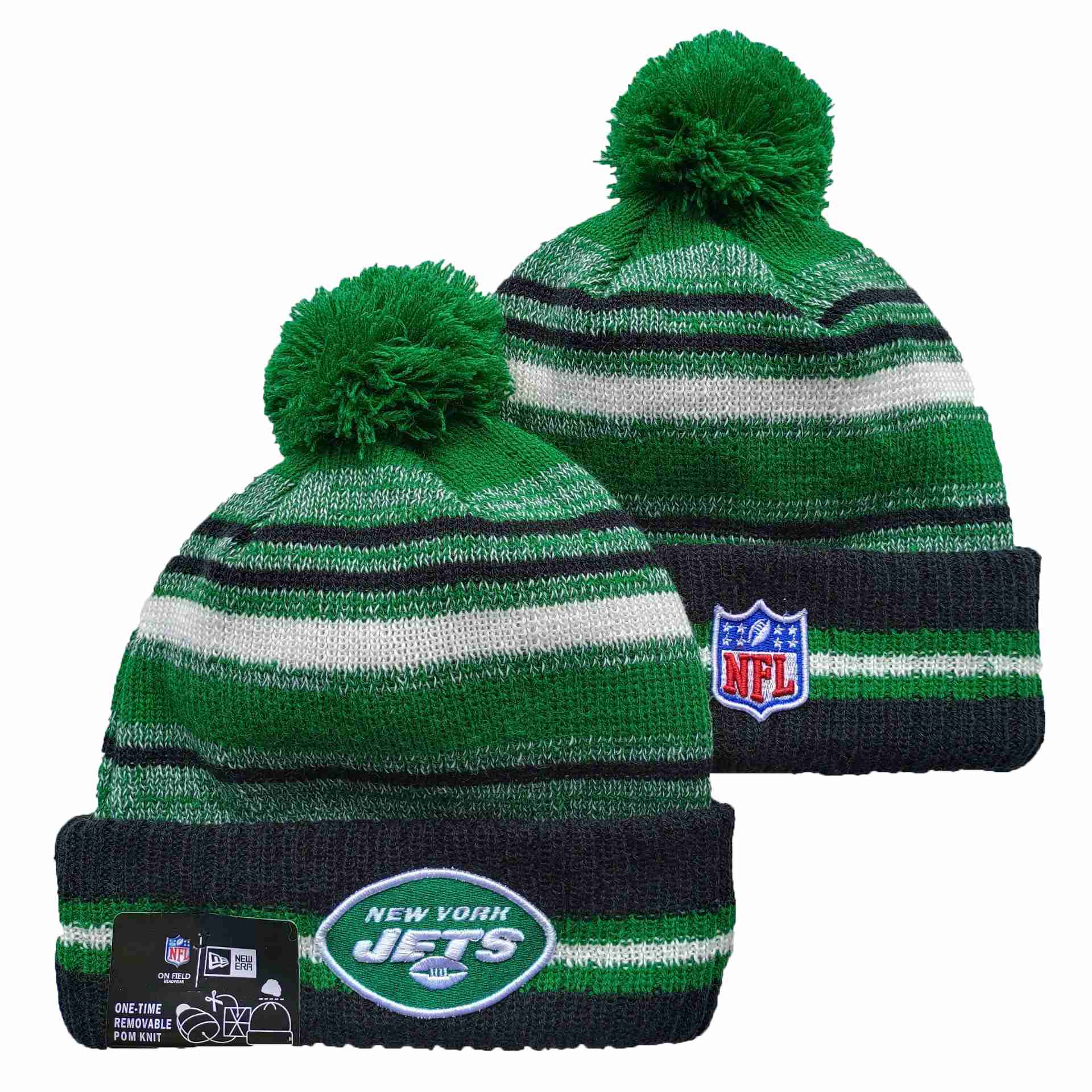 NFL New York Jets Beanies Knit Hats-YD1081