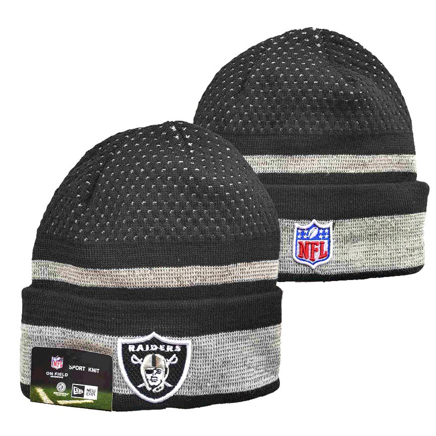NFL Oakland Raiders Beanies Knit Hats-YD1091