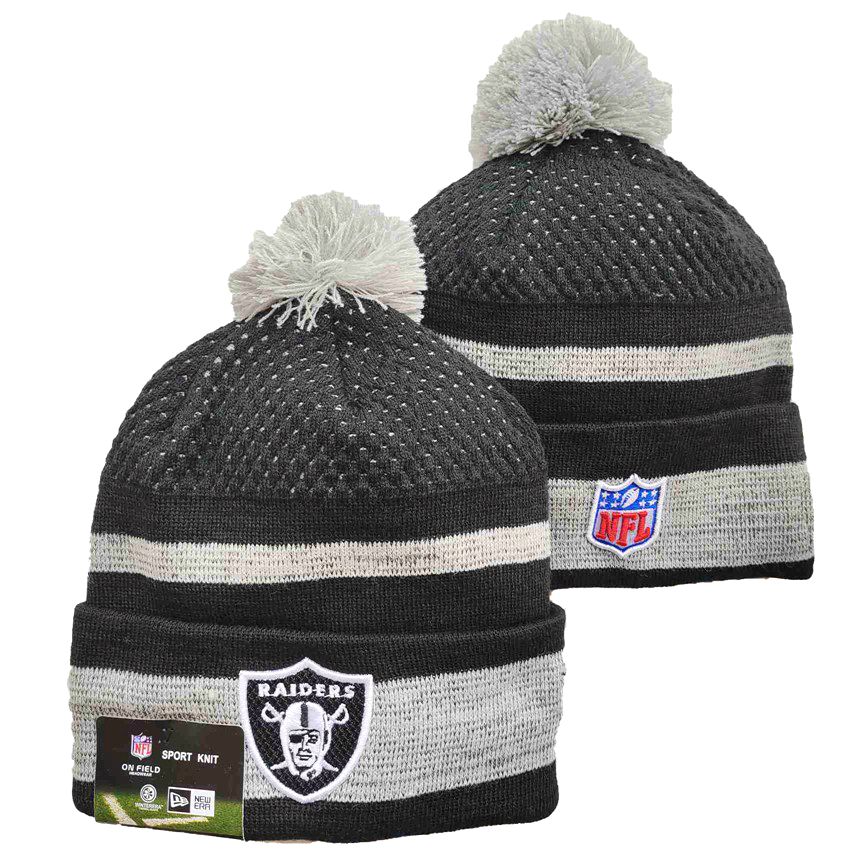 NFL Oakland Raiders Beanies Knit Hats-YD1092