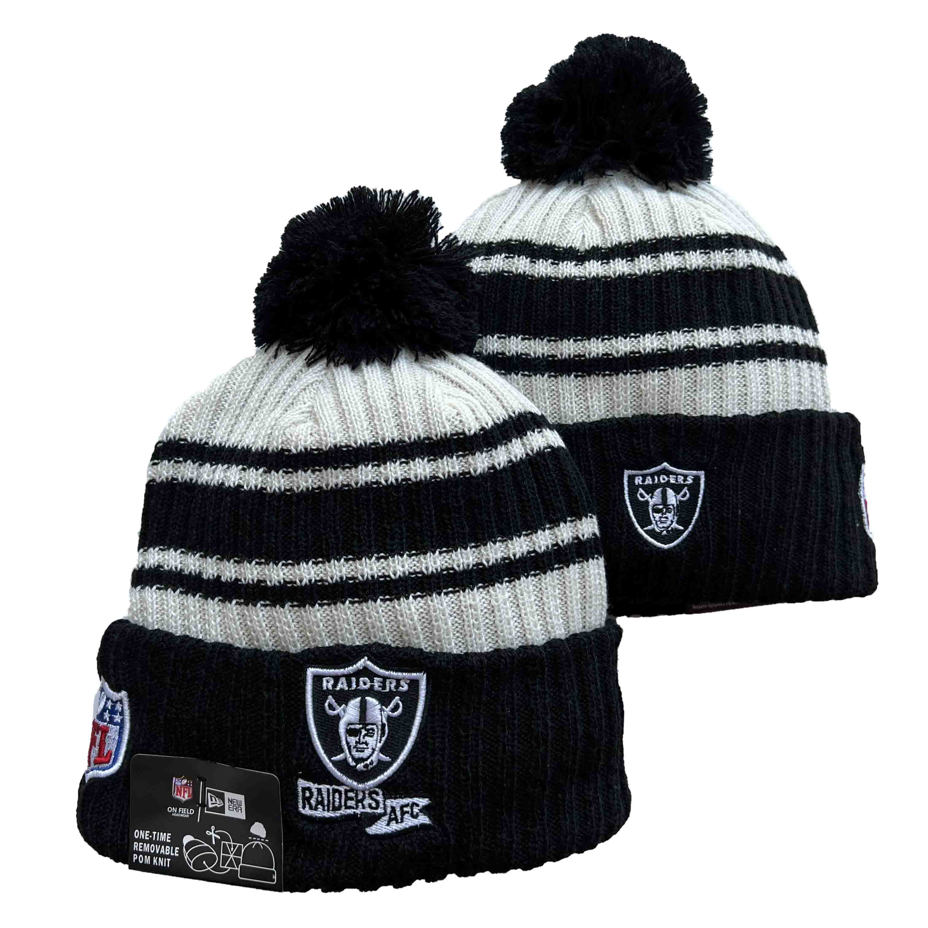 NFL Oakland Raiders Beanies Knit Hats-YD1101