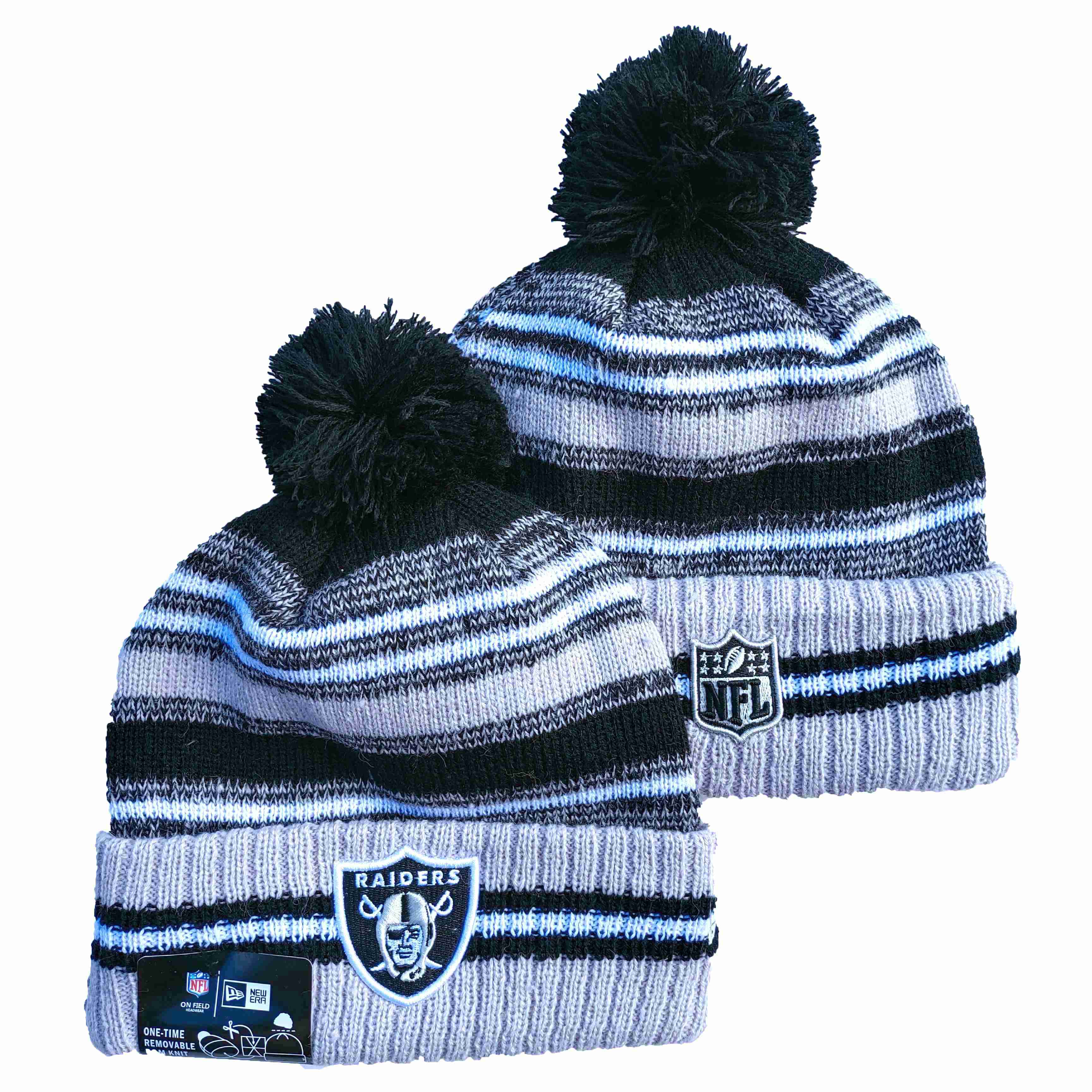 NFL Oakland Raiders Beanies Knit Hats-YD1102