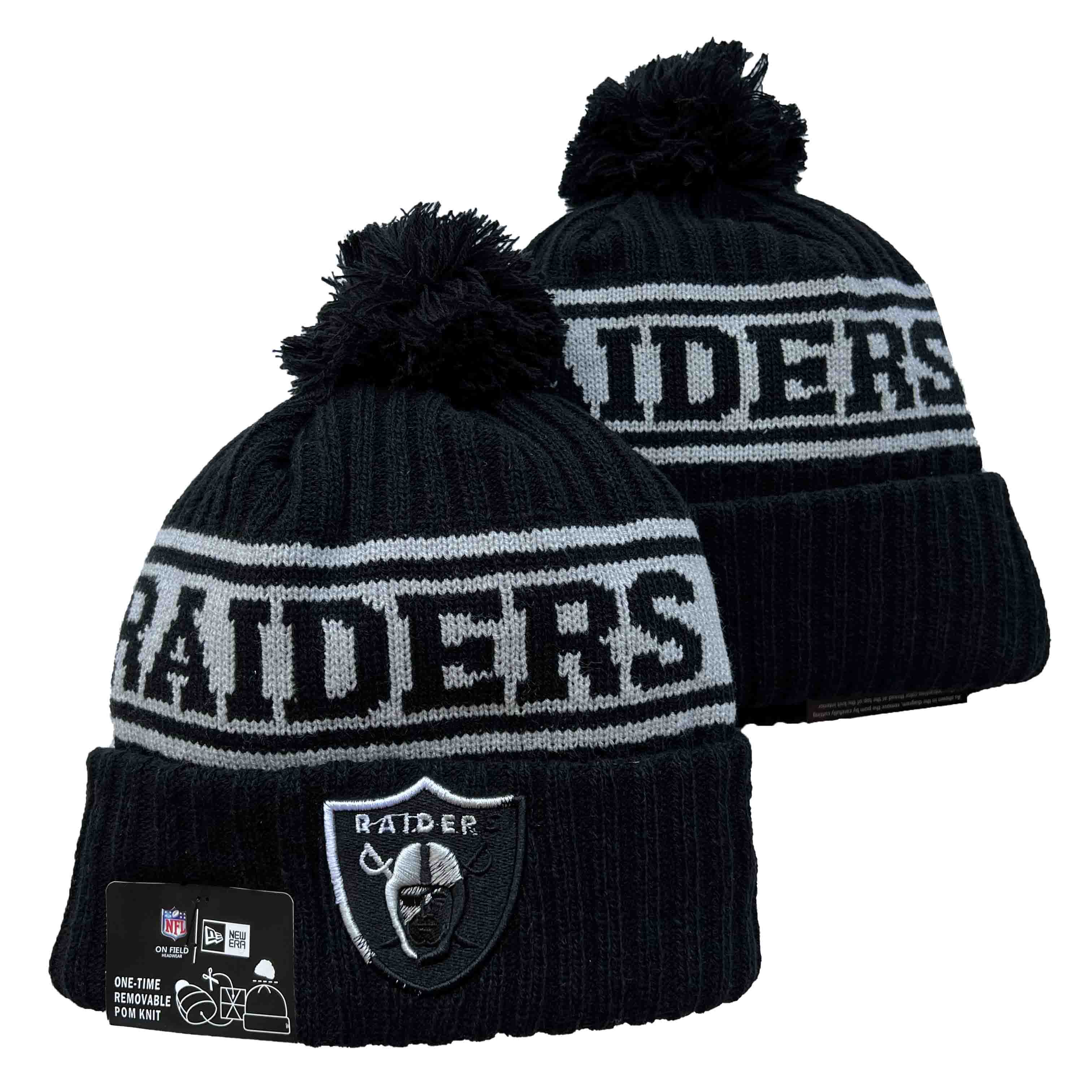 NFL Oakland Raiders Beanies Knit Hats-YD1105
