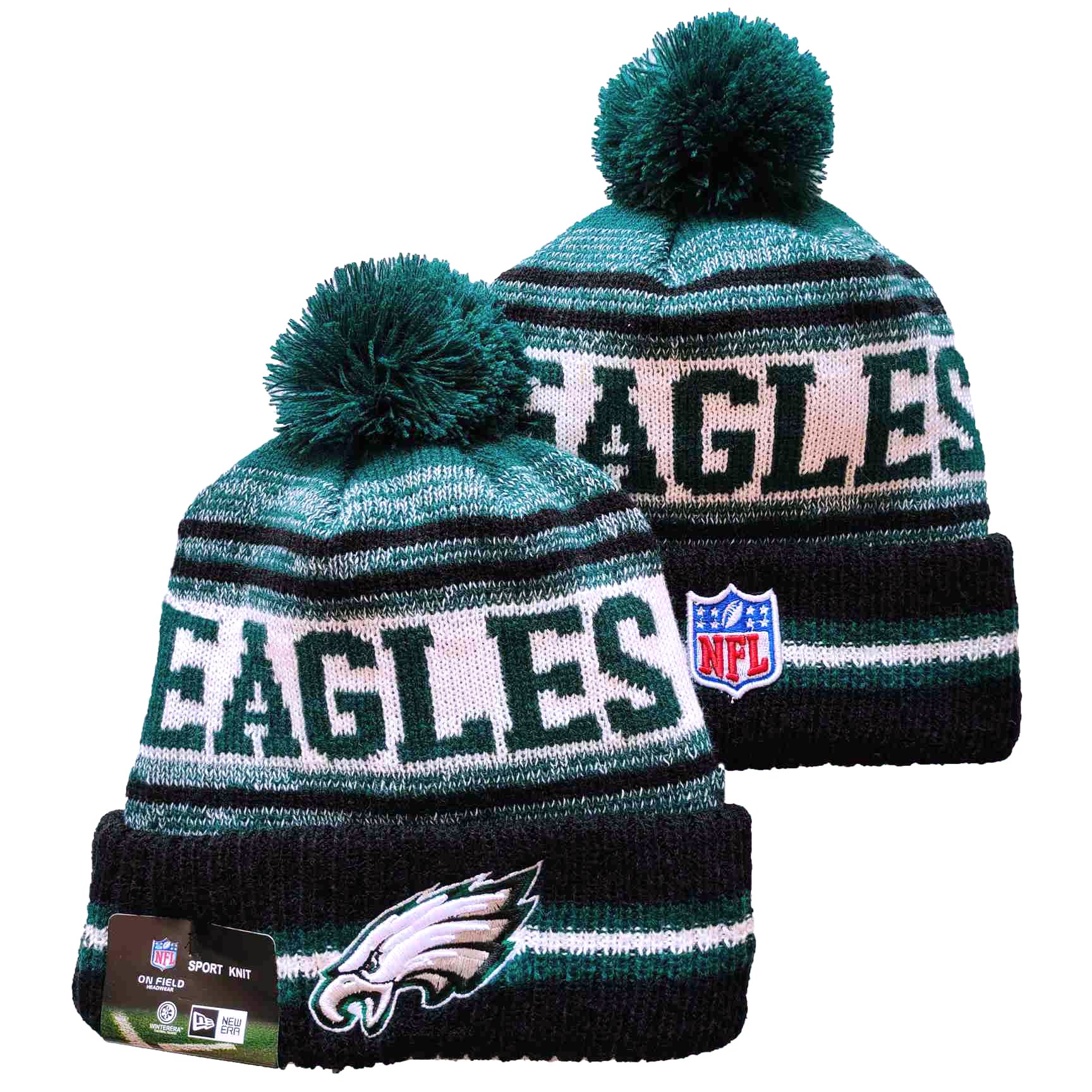 NFL Philadelphia Eagles Beanies Knit Hats-YD1107