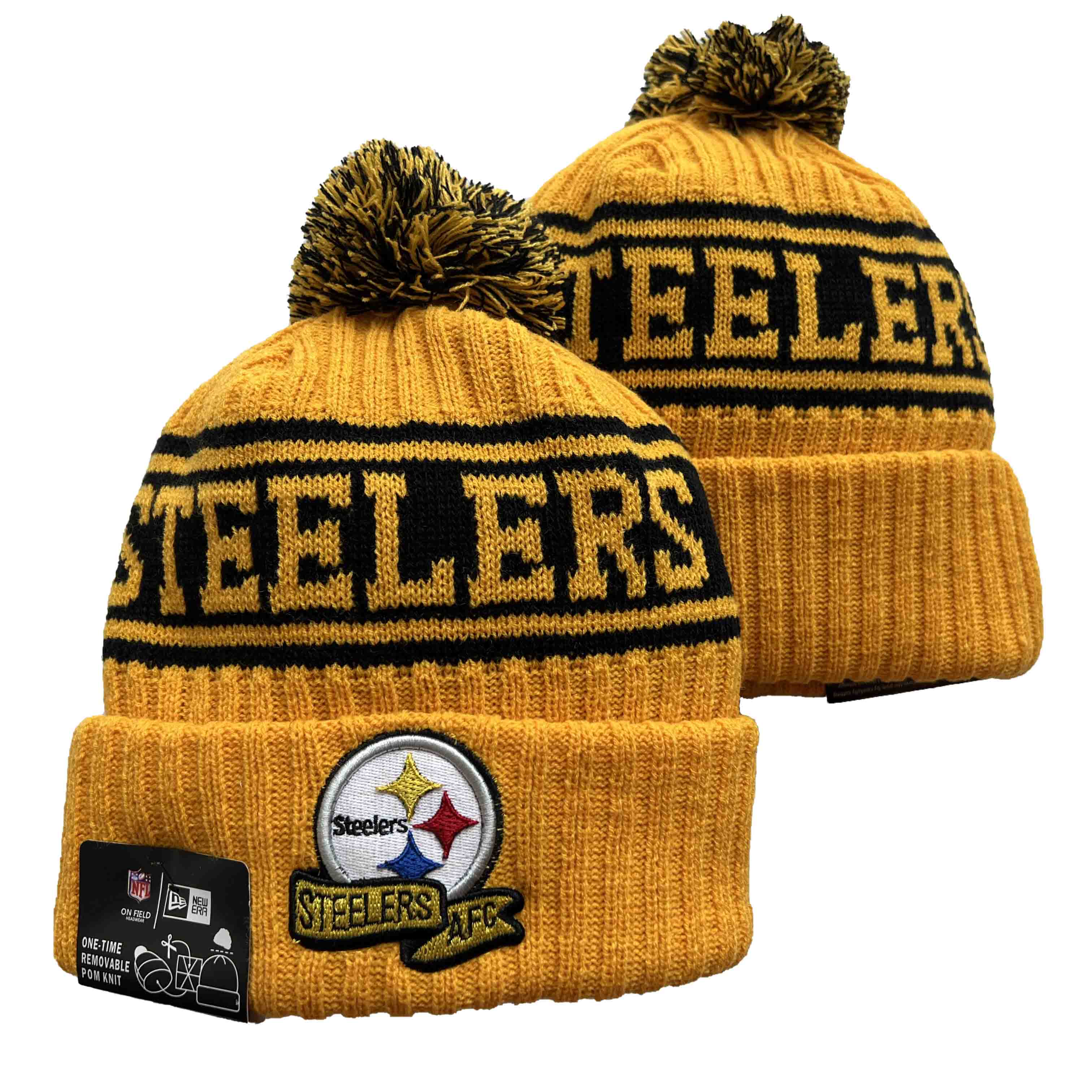 NFL Pittsburgh Steelers Beanies Knit Hats-YD1154