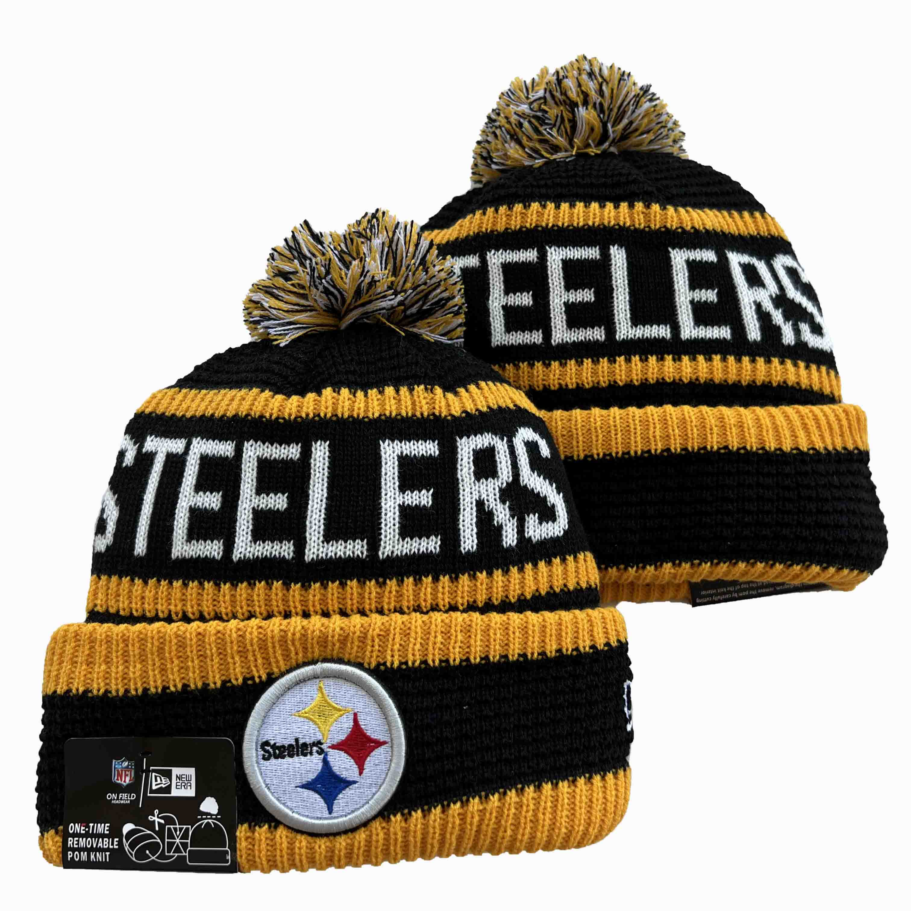 NFL Pittsburgh Steelers Beanies Knit Hats-YD1157