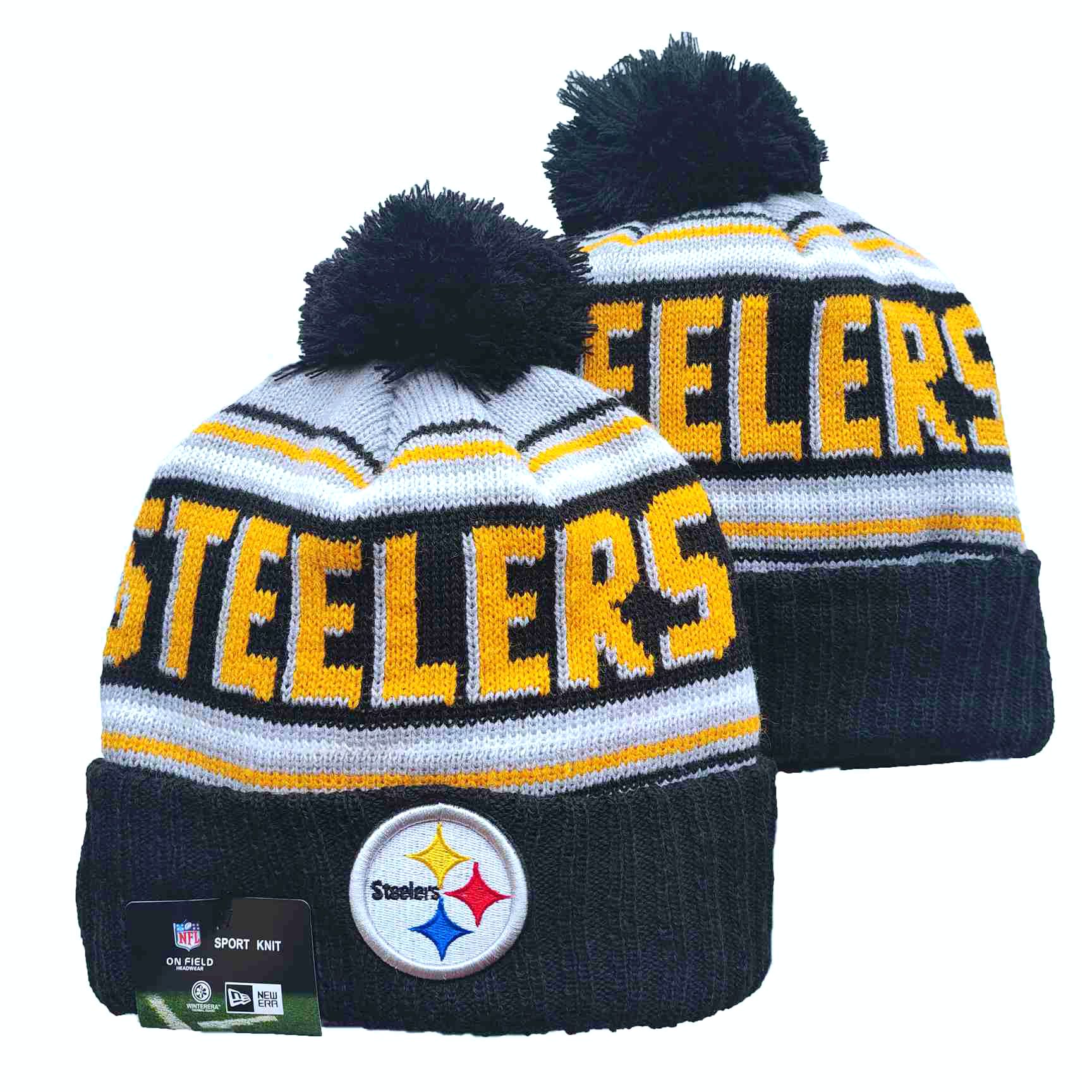 NFL Pittsburgh Steelers Beanies Knit Hats-YD1158