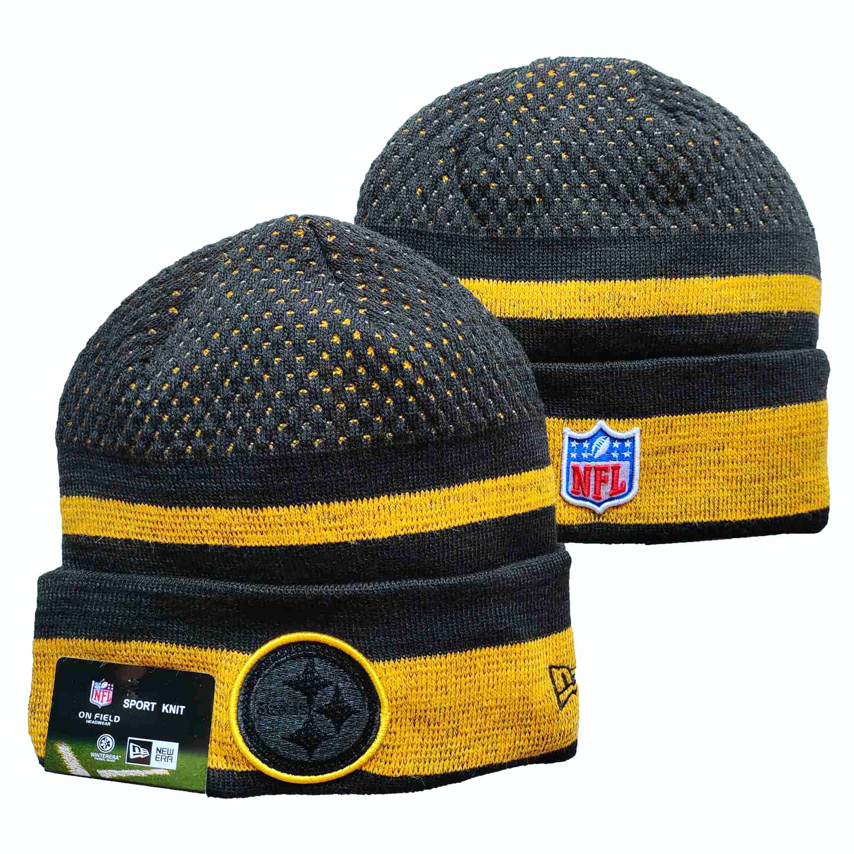 NFL Pittsburgh Steelers Beanies Knit Hats-YD1160