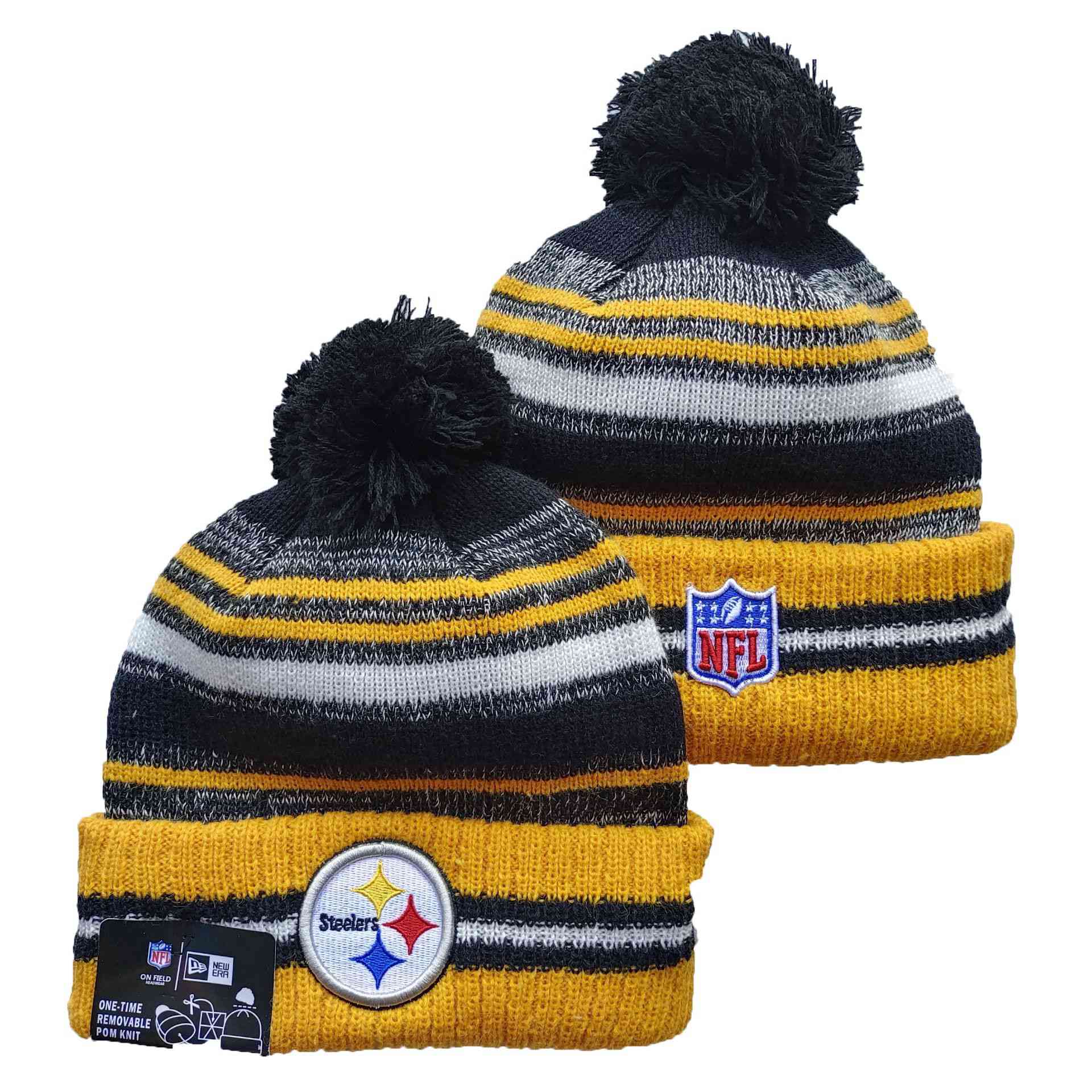 NFL Pittsburgh Steelers Beanies Knit Hats-YD1165