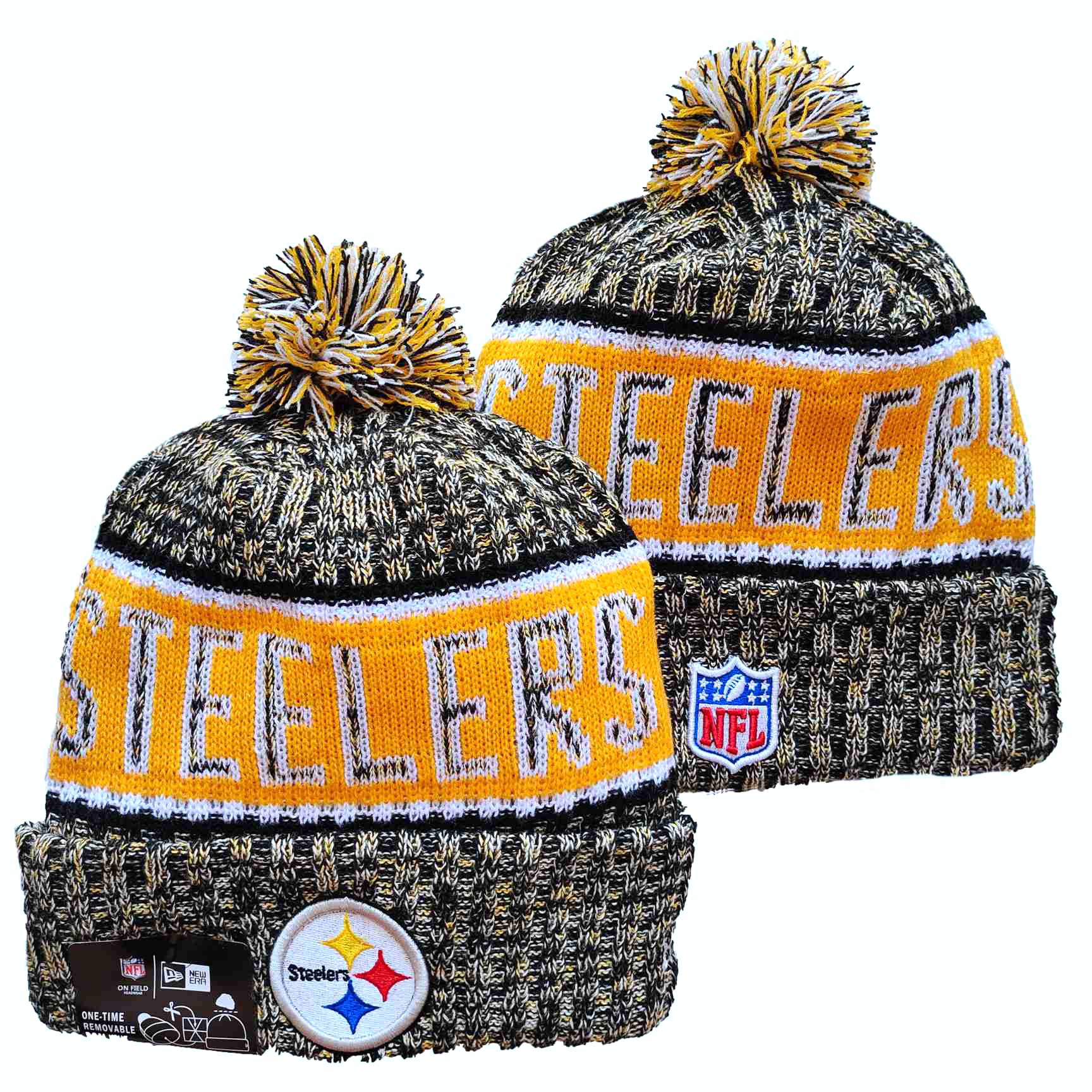 NFL Pittsburgh Steelers Beanies Knit Hats-YD1167