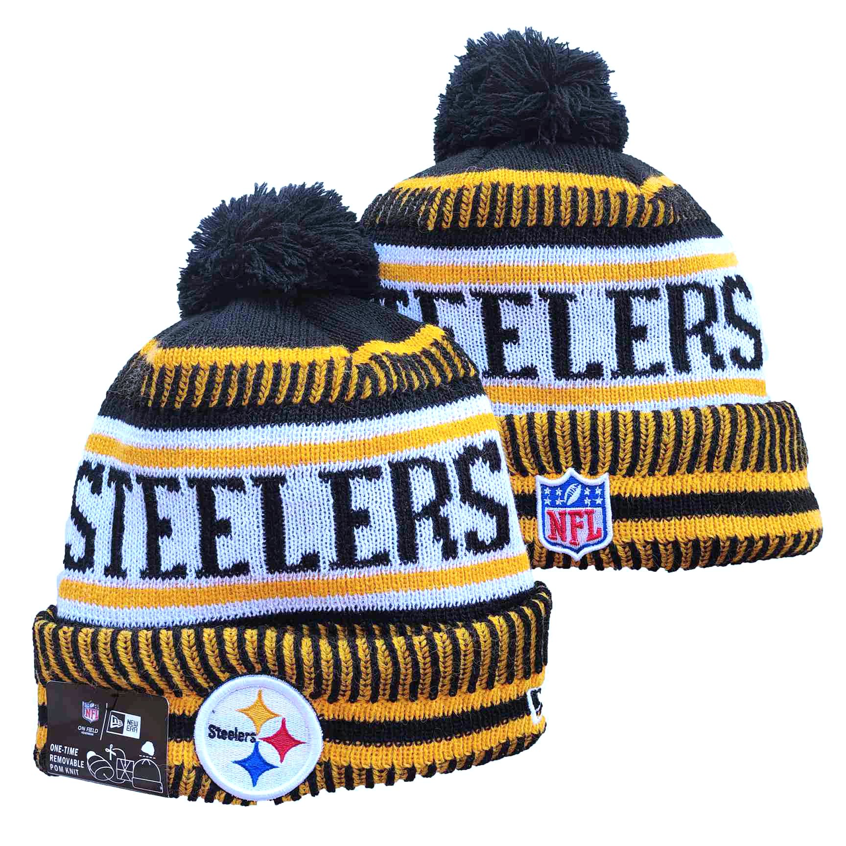 NFL Pittsburgh Steelers Beanies Knit Hats-YD1168