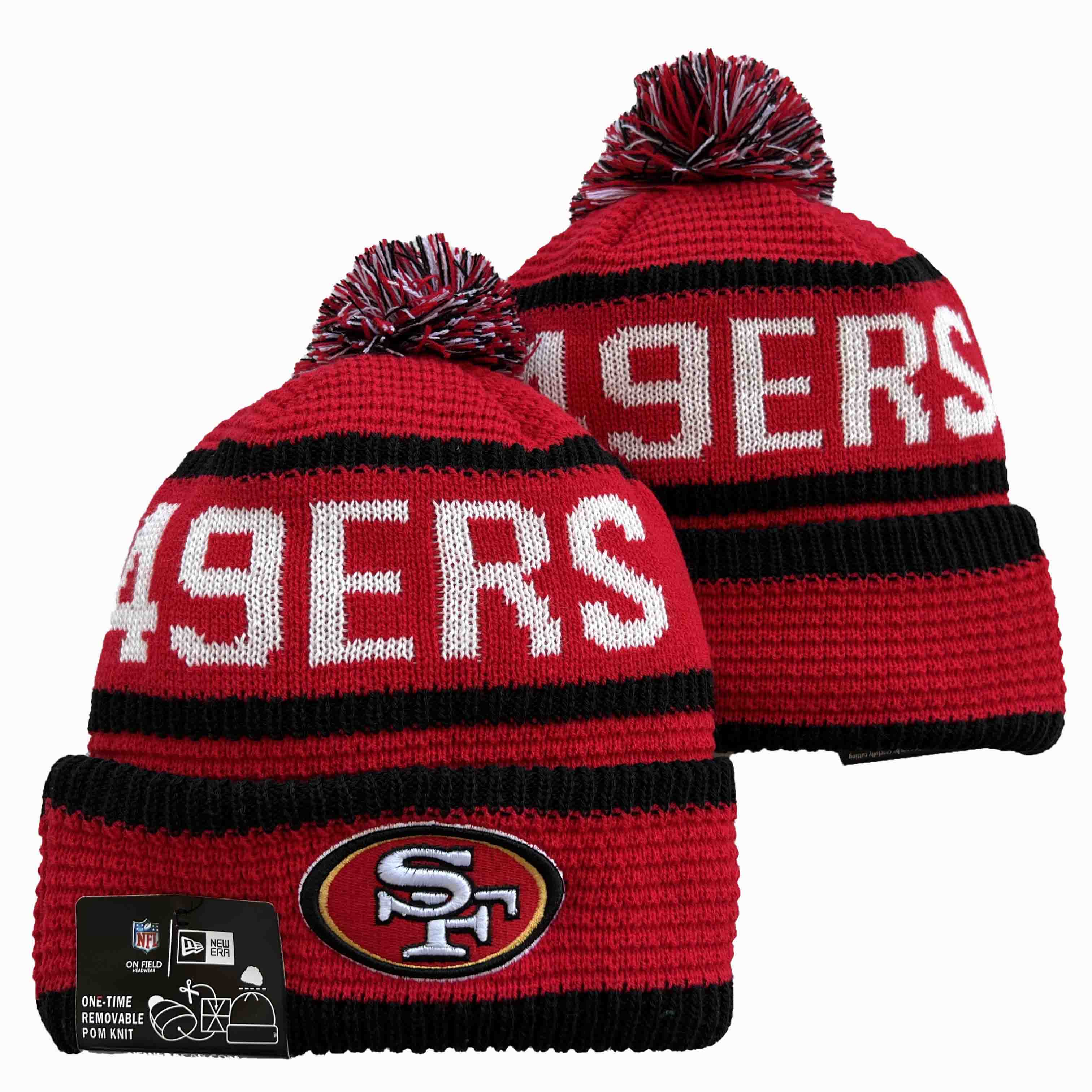 NFL San Francisco 49ers Beanies Knit Hats-YD865