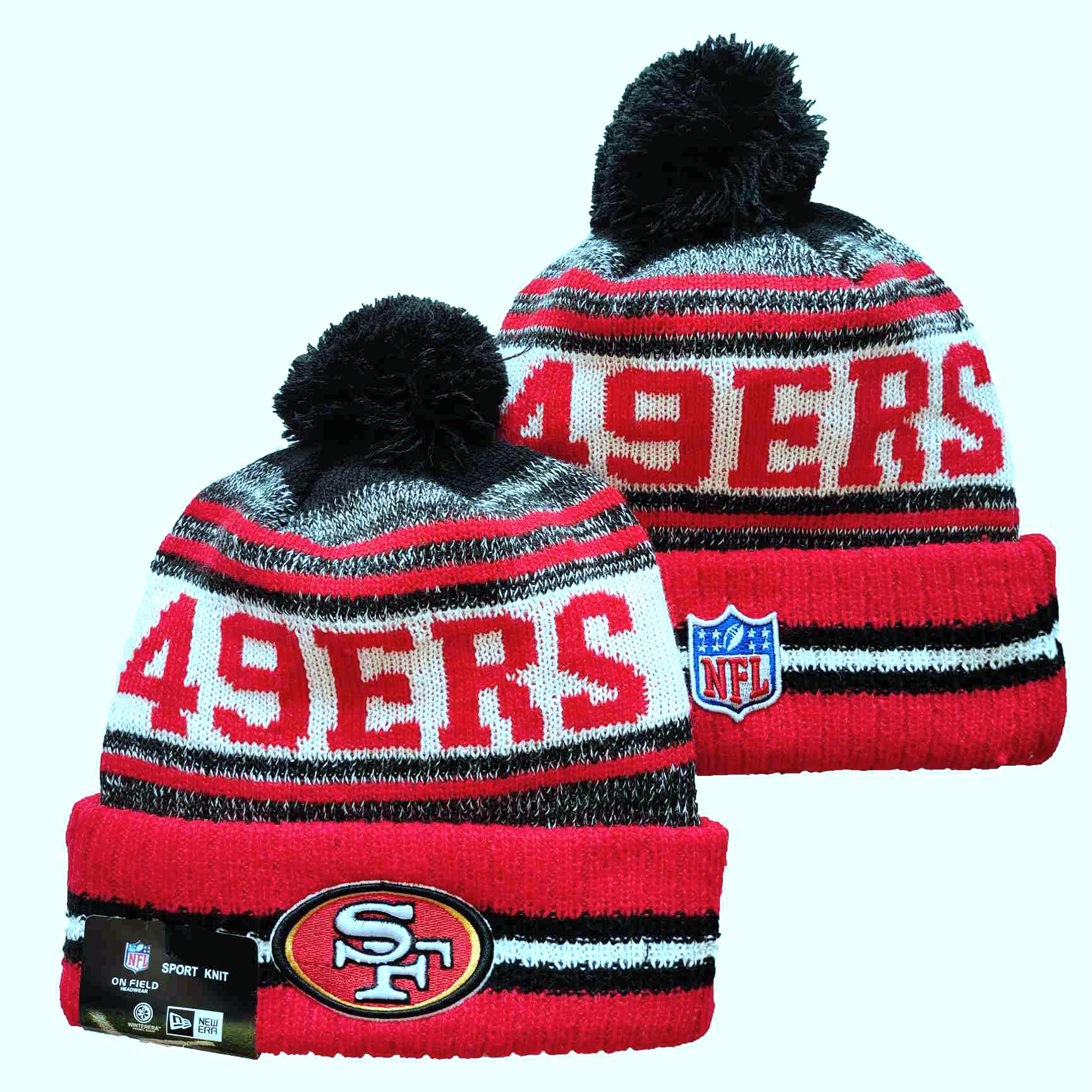 NFL San Francisco 49ers Beanies Knit Hats-YD867