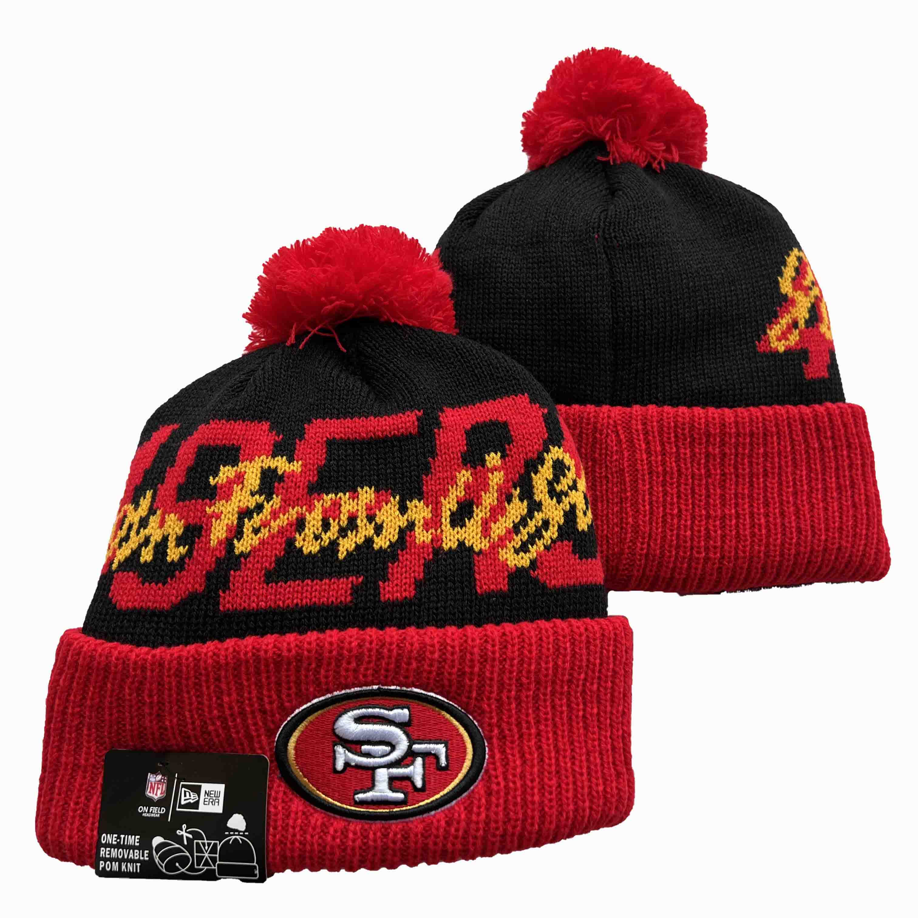NFL San Francisco 49ers Beanies Knit Hats-YD868