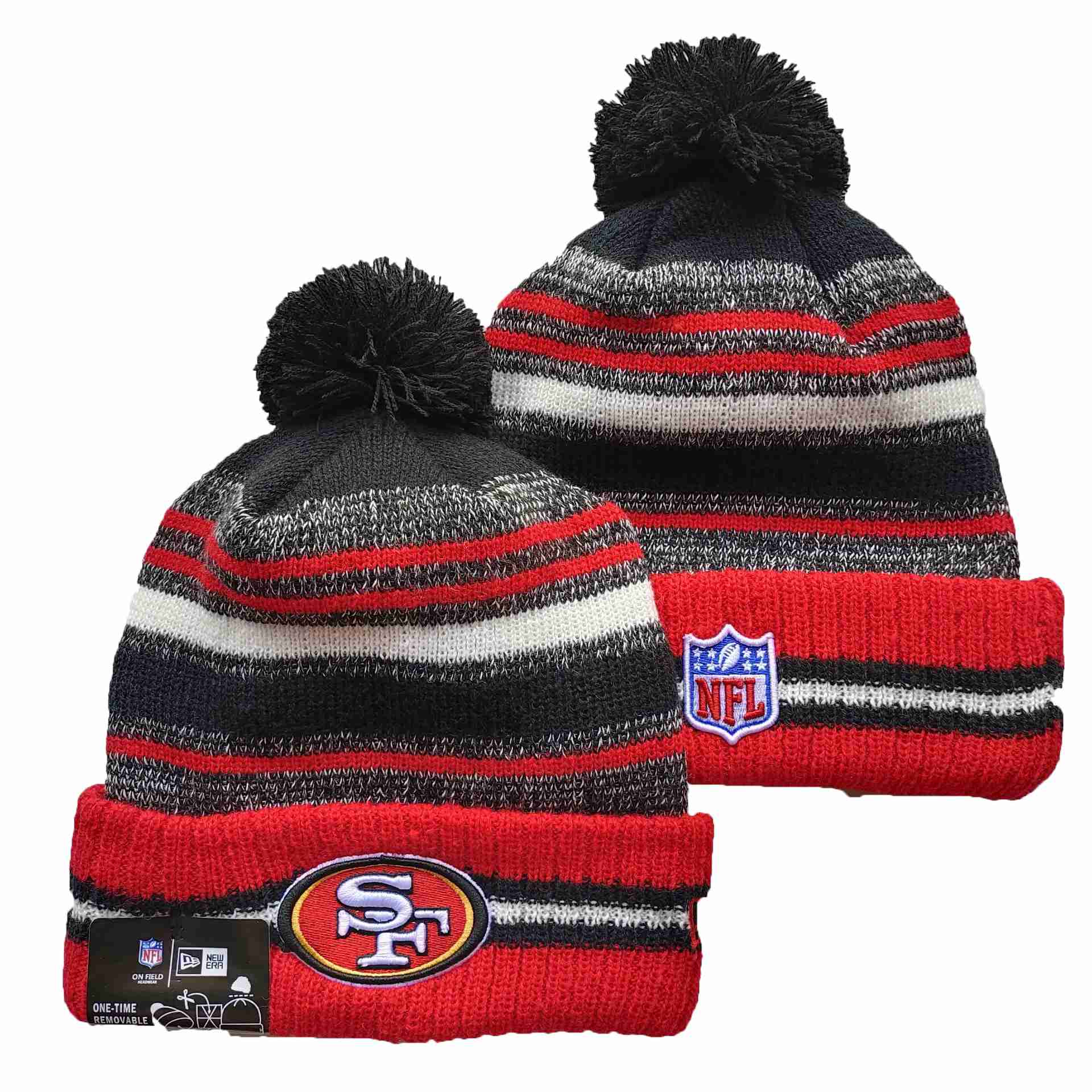 NFL San Francisco 49ers Beanies Knit Hats-YD870