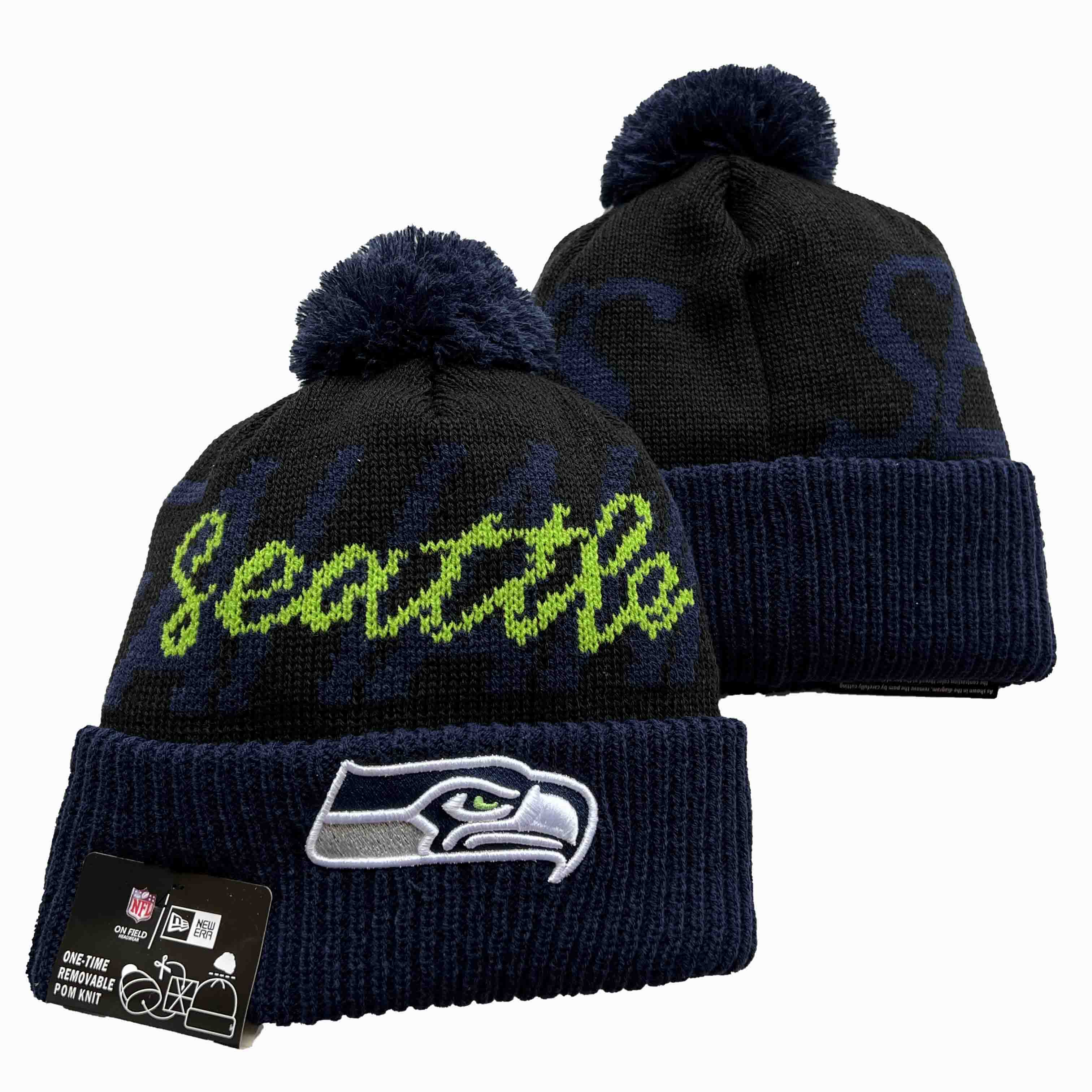 NFL Seattle Seahawks Beanies Knit Hats-YD1216
