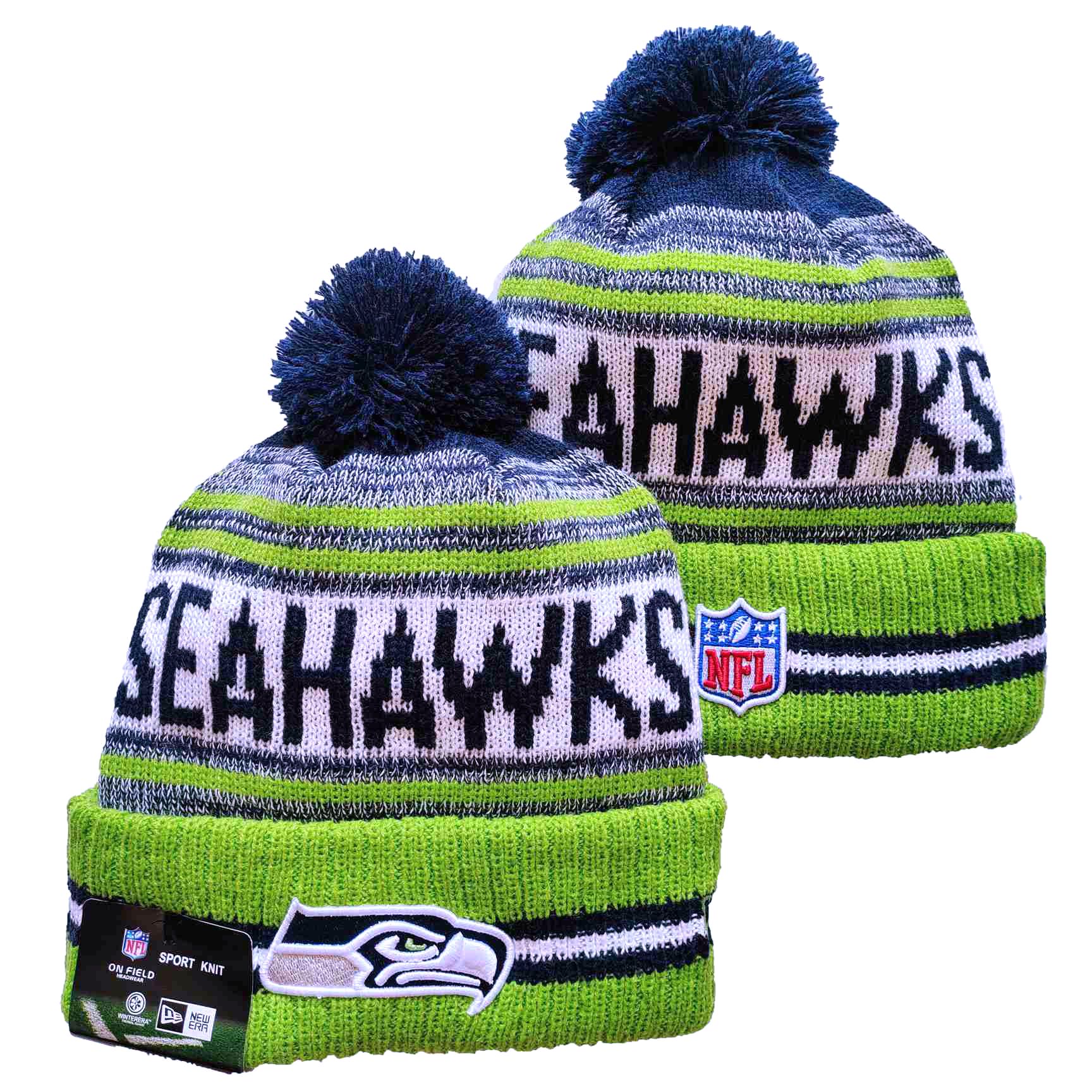 NFL Seattle Seahawks Beanies Knit Hats-YD1221