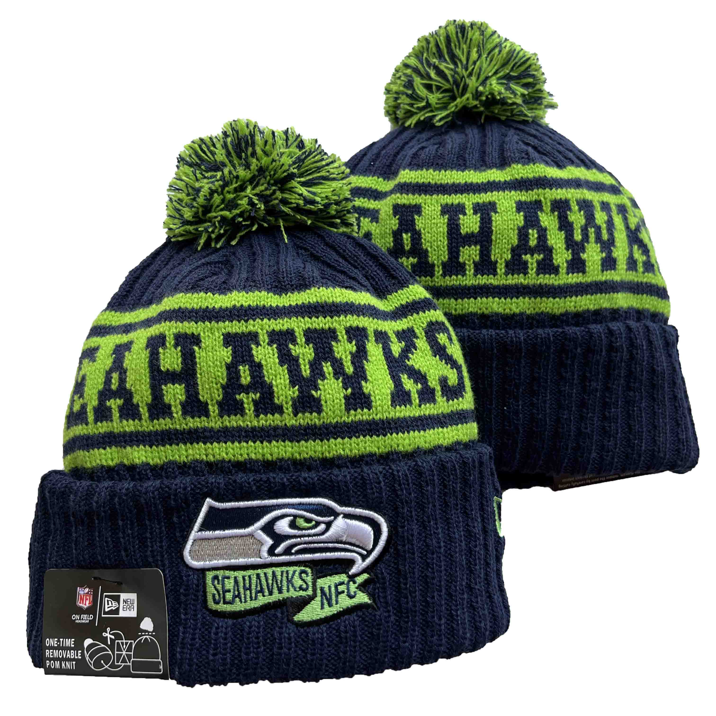 NFL Seattle Seahawks Beanies Knit Hats-YD1223