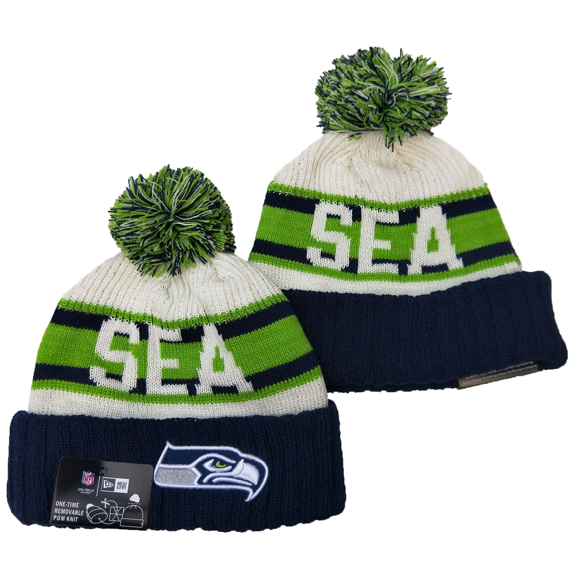 NFL Seattle Seahawks Beanies Knit Hats-YD1232