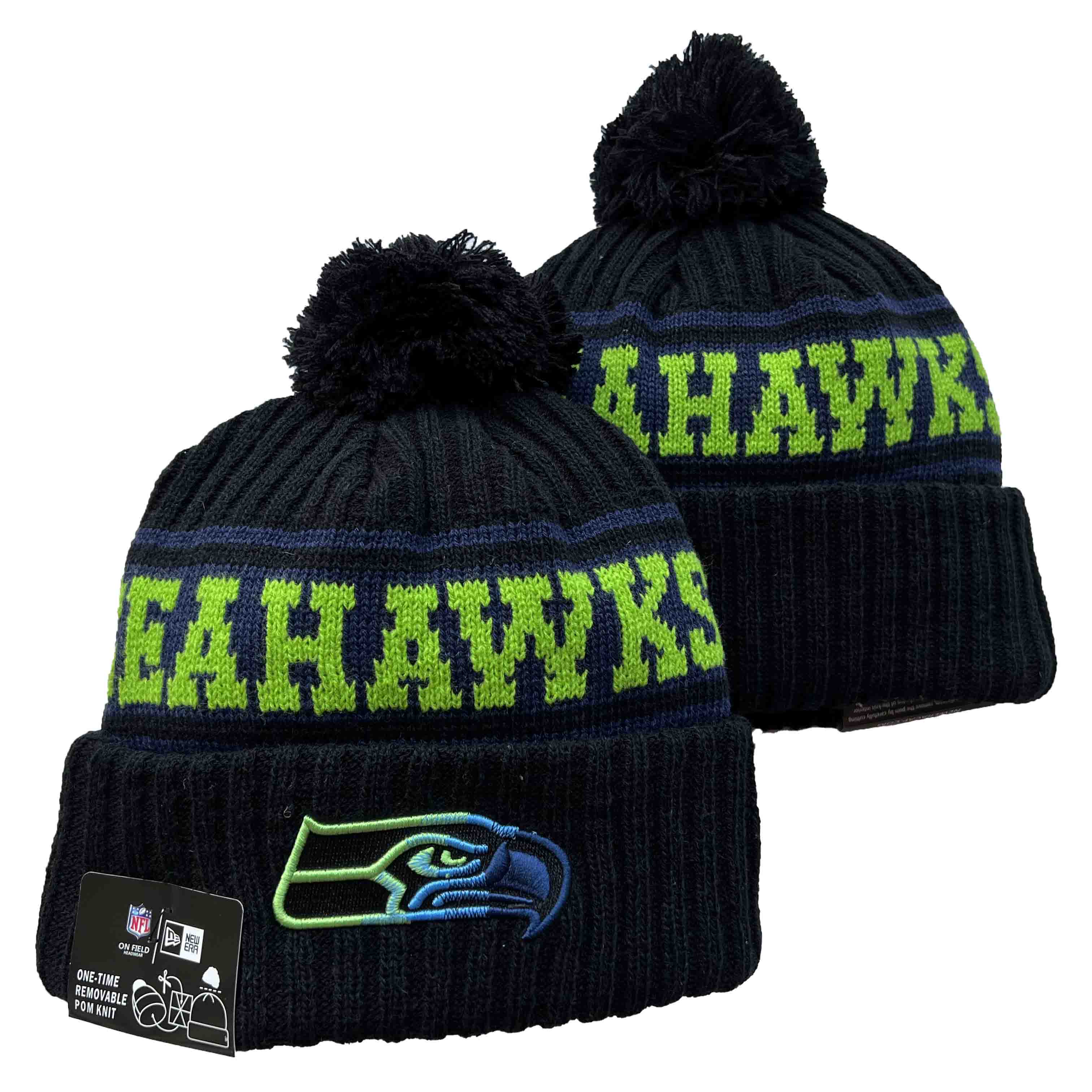 NFL Seattle Seahawks Beanies Knit Hats-YD1235
