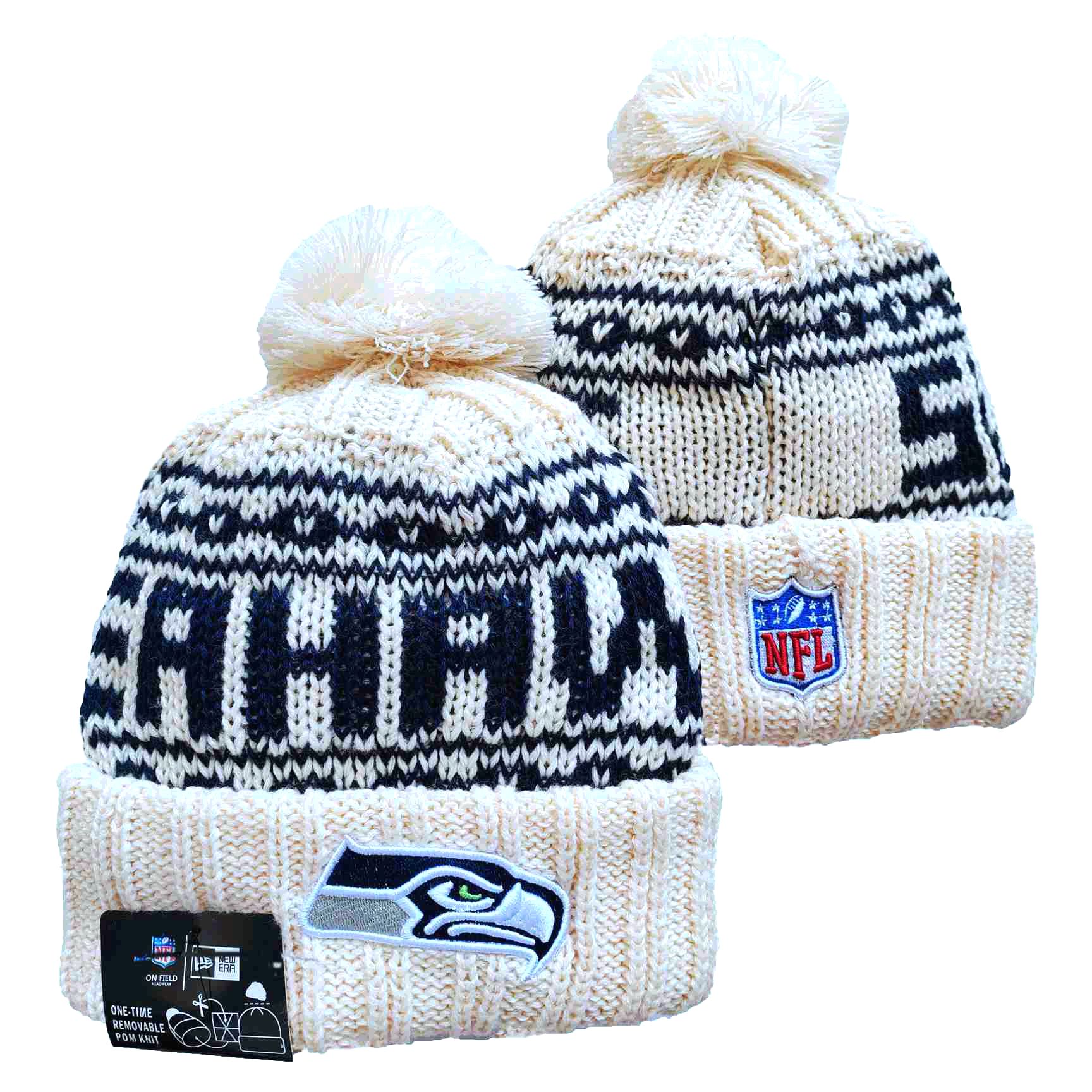NFL Seattle Seahawks Beanies Knit Hats-YD1236