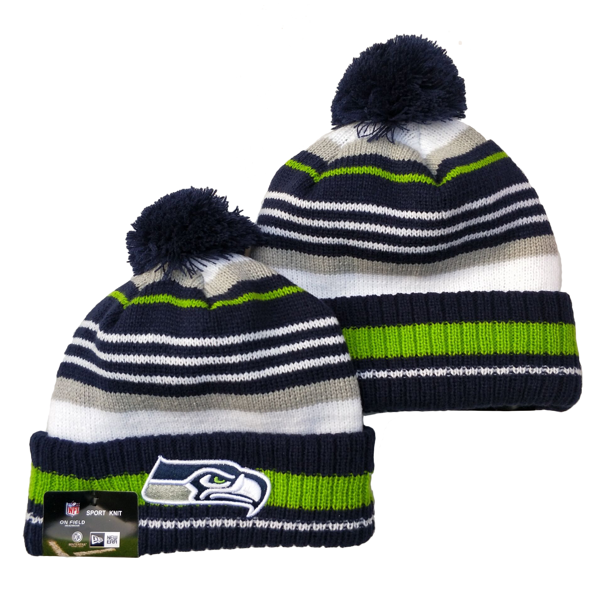 NFL Seattle Seahawks Beanies Knit Hats-YD1239