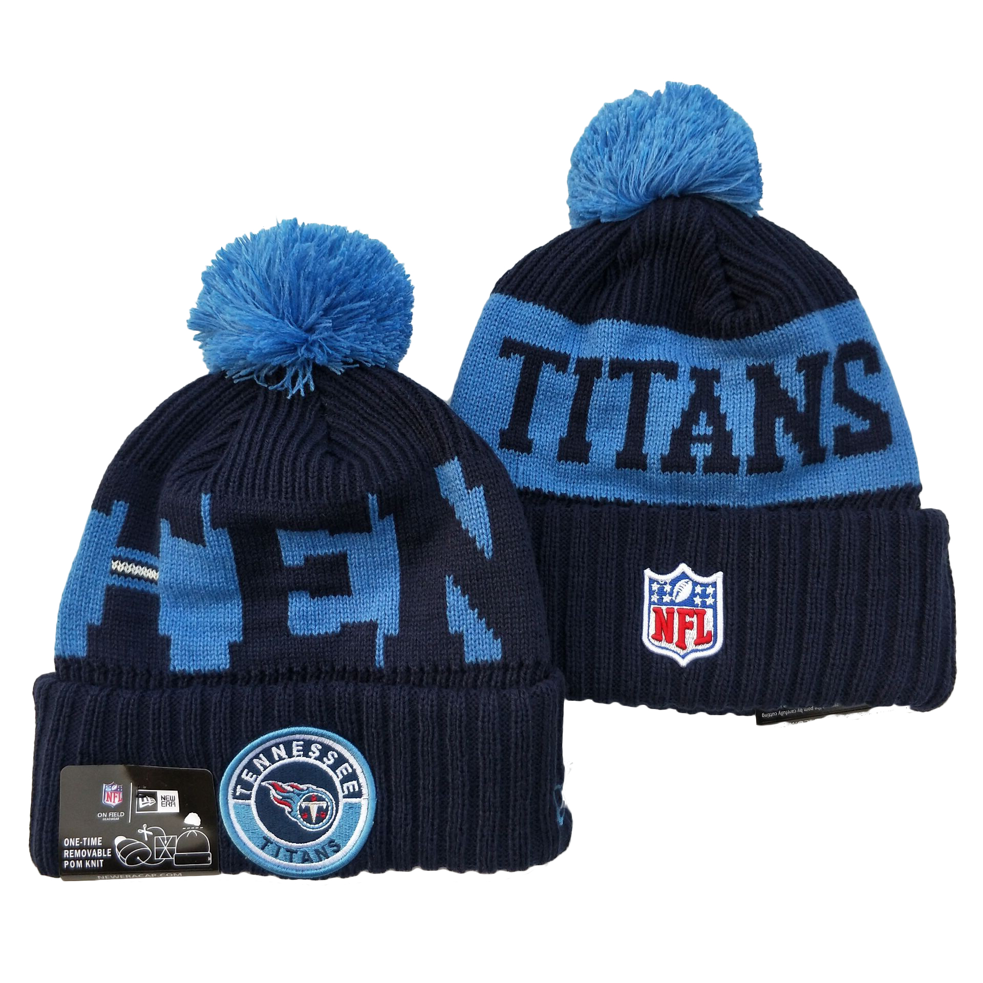 NFL Tennessee Titans Beanies Knit Hats-YD1320