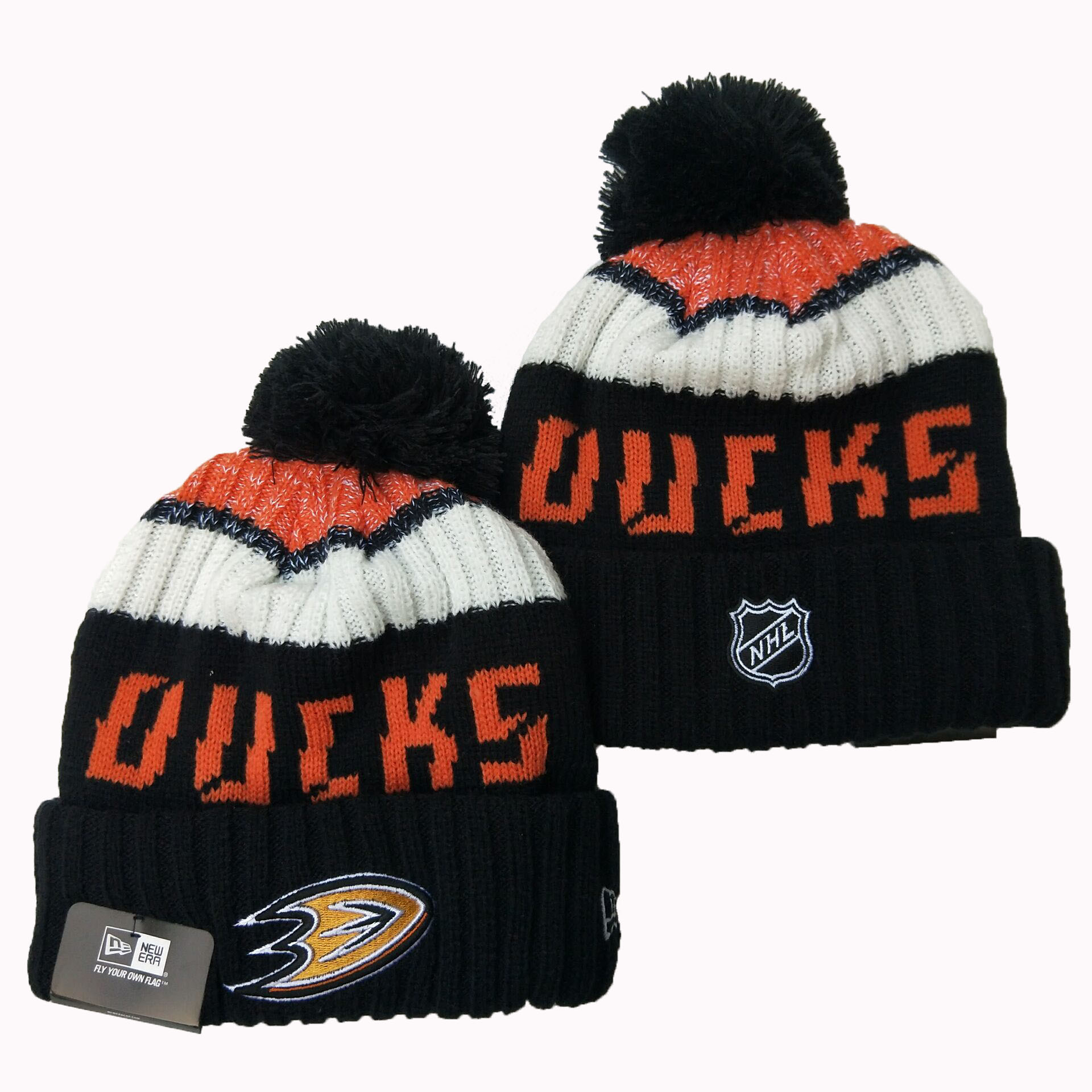 NHL Anaheim Ducks Beanies Knit Hats-YD1596