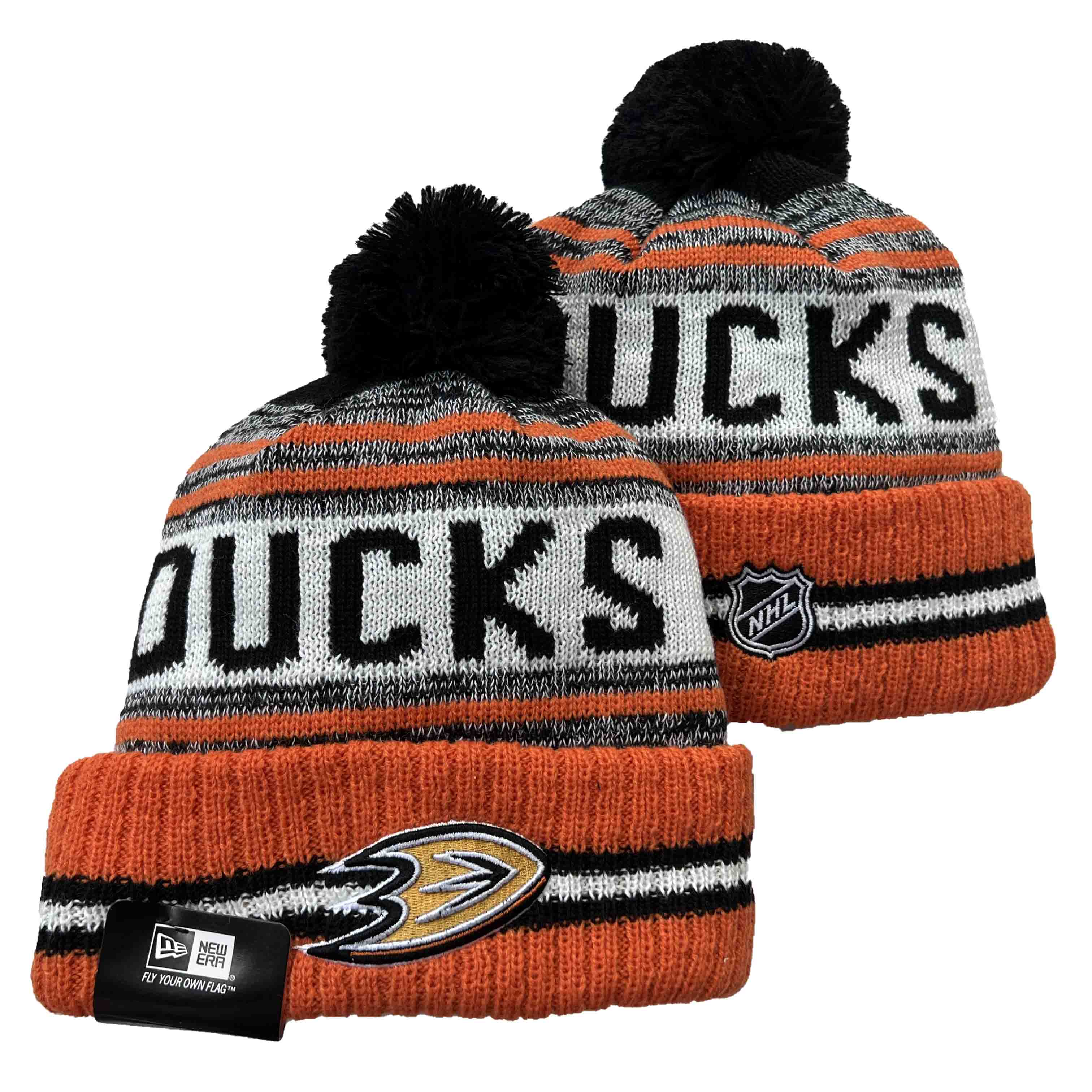 NHL Anaheim Ducks Beanies Knit Hats-YD1597