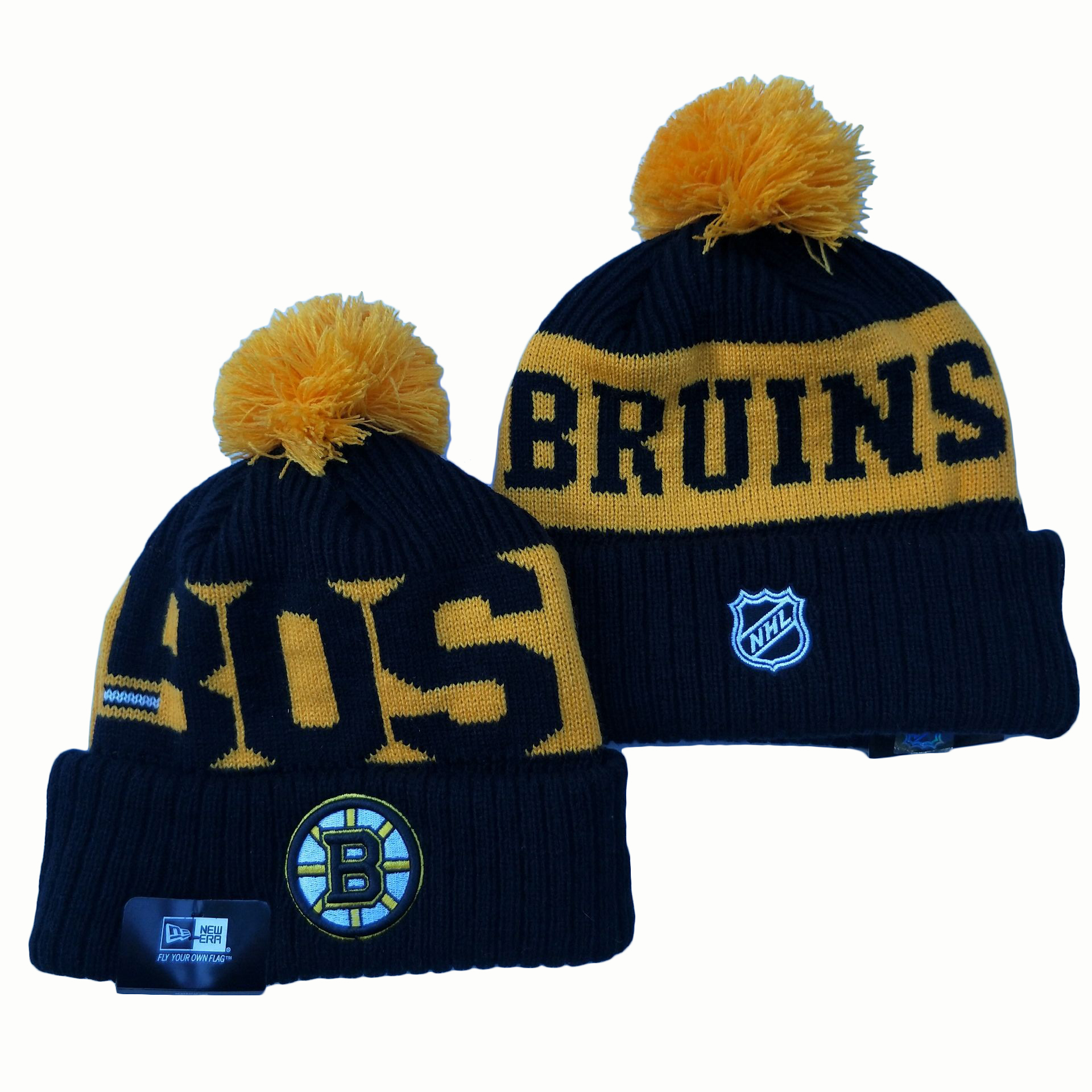 NHL Boston Bruins Beanies Knit Hats-YD1571