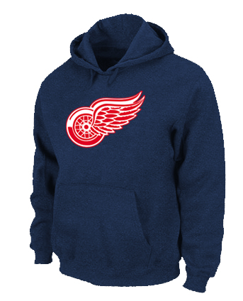 NHL Detroit Red Wings Big & Tall Logo Pullover Hoodie D.Blue