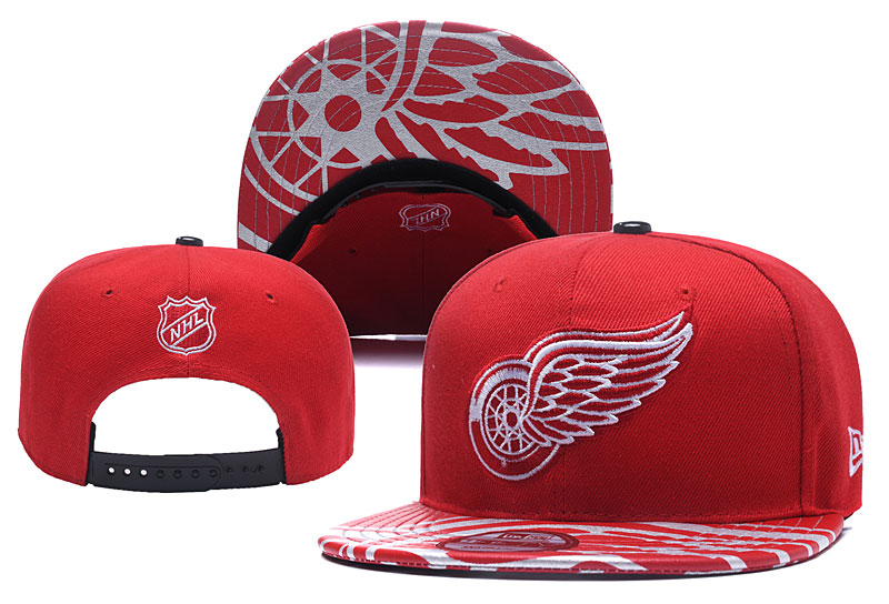 NHL Detroit Red Wings Snapbacks-YD1647