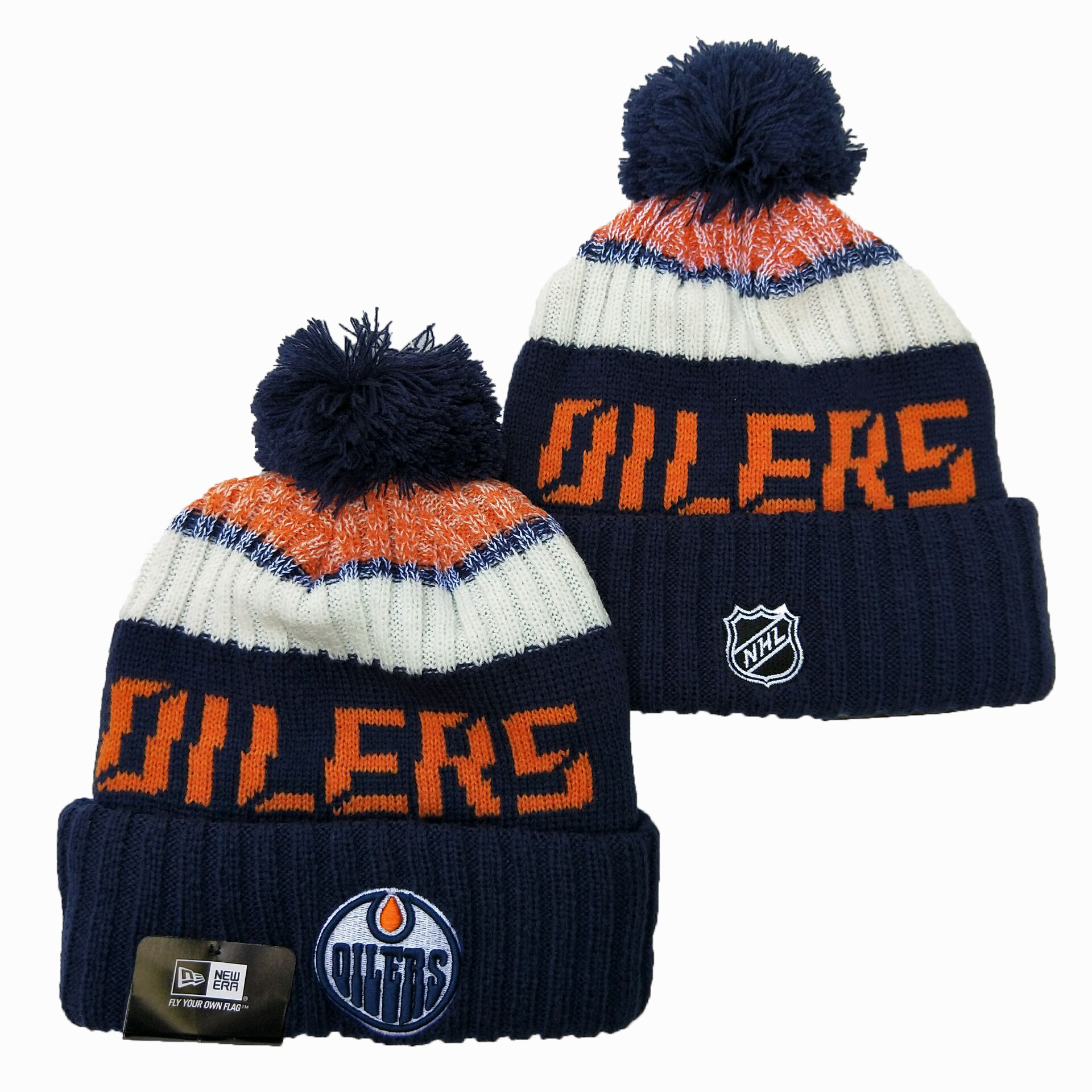 NHL Edmonton Oilers Beanies Knit Hats-YD1604
