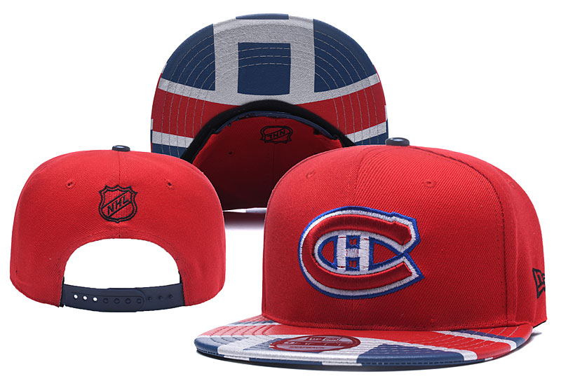 NHL Montreal Canadiens Snapbacks-YD1673
