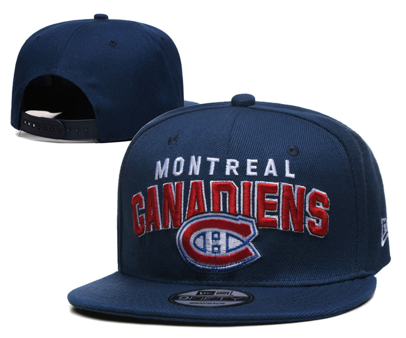 NHL Montreal Canadiens Snapbacks-YD1674