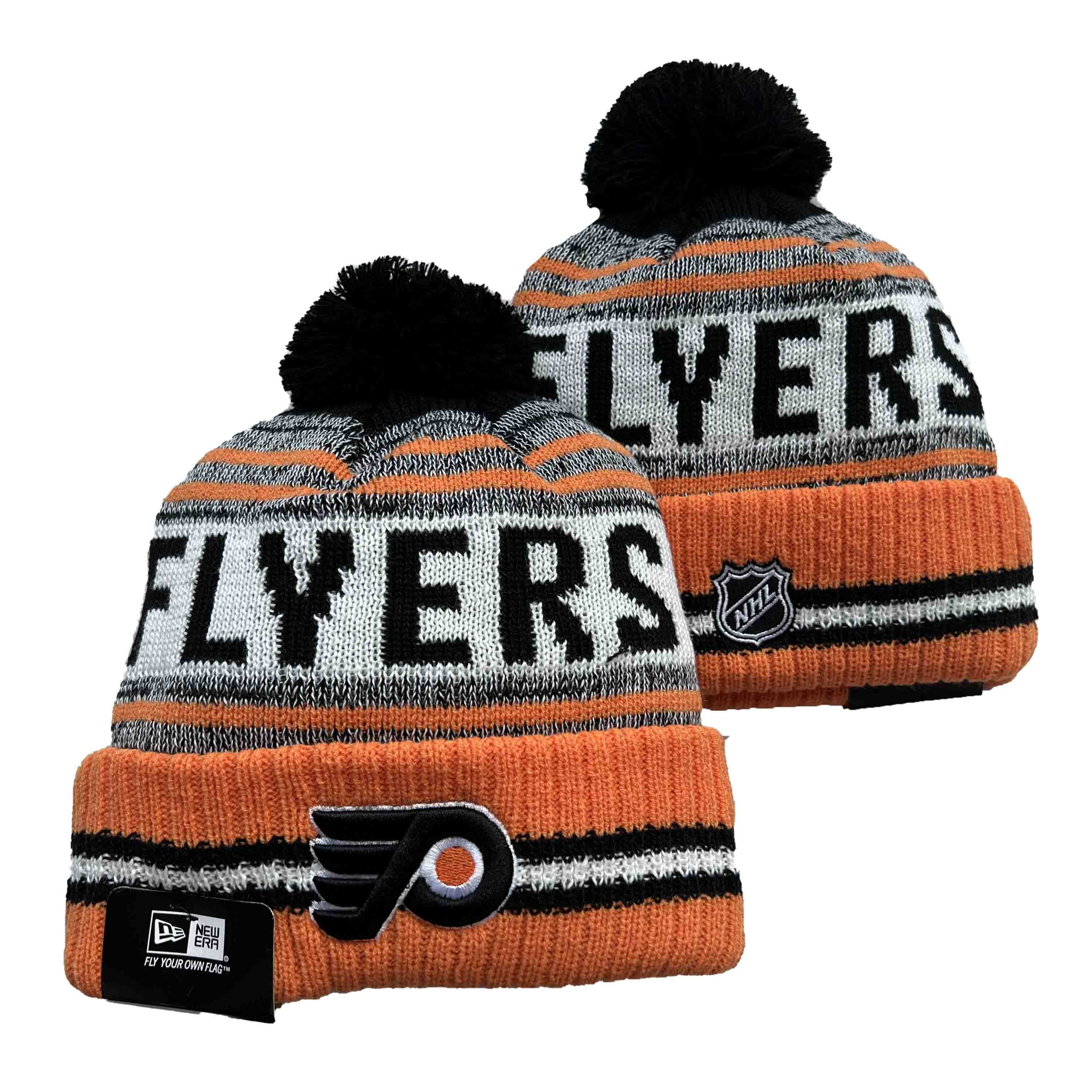 NHL Philadelphia Flyers Beanies Knit Hats-YD1567